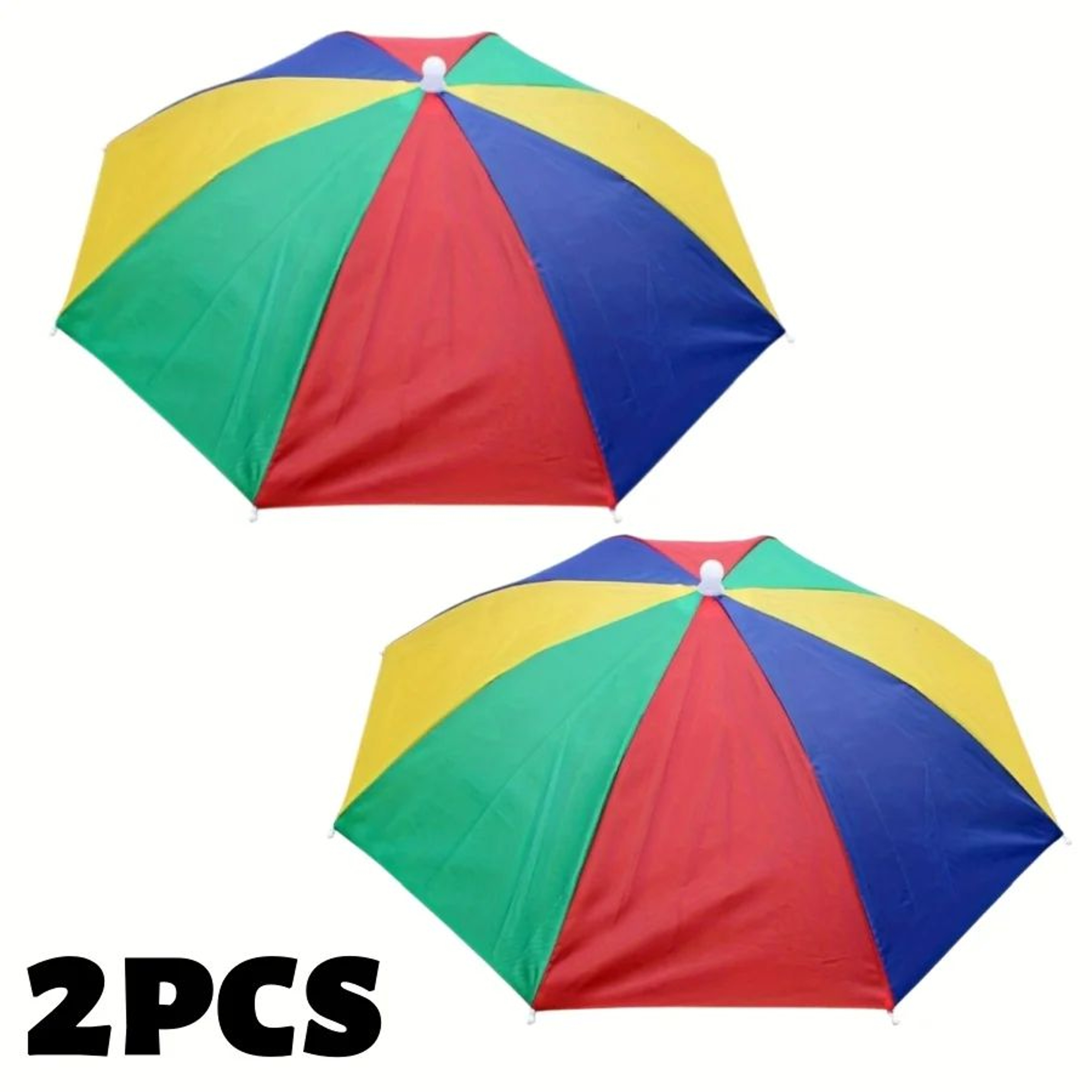 Adjustable Foldable Head Umbrella Hat For Outdoor Activities 13