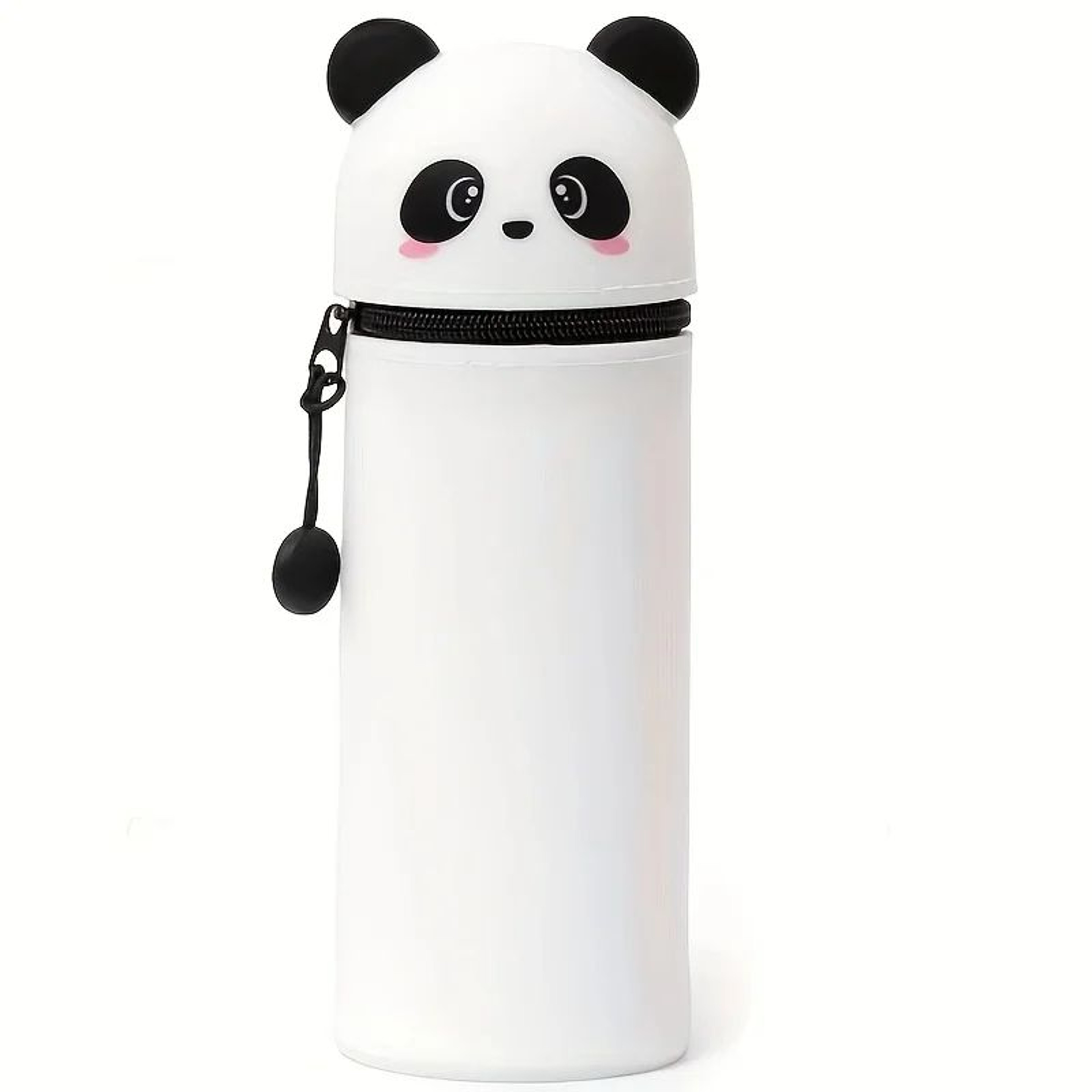 Cute Panda Silicone Pencil Case And Pen Holder 5