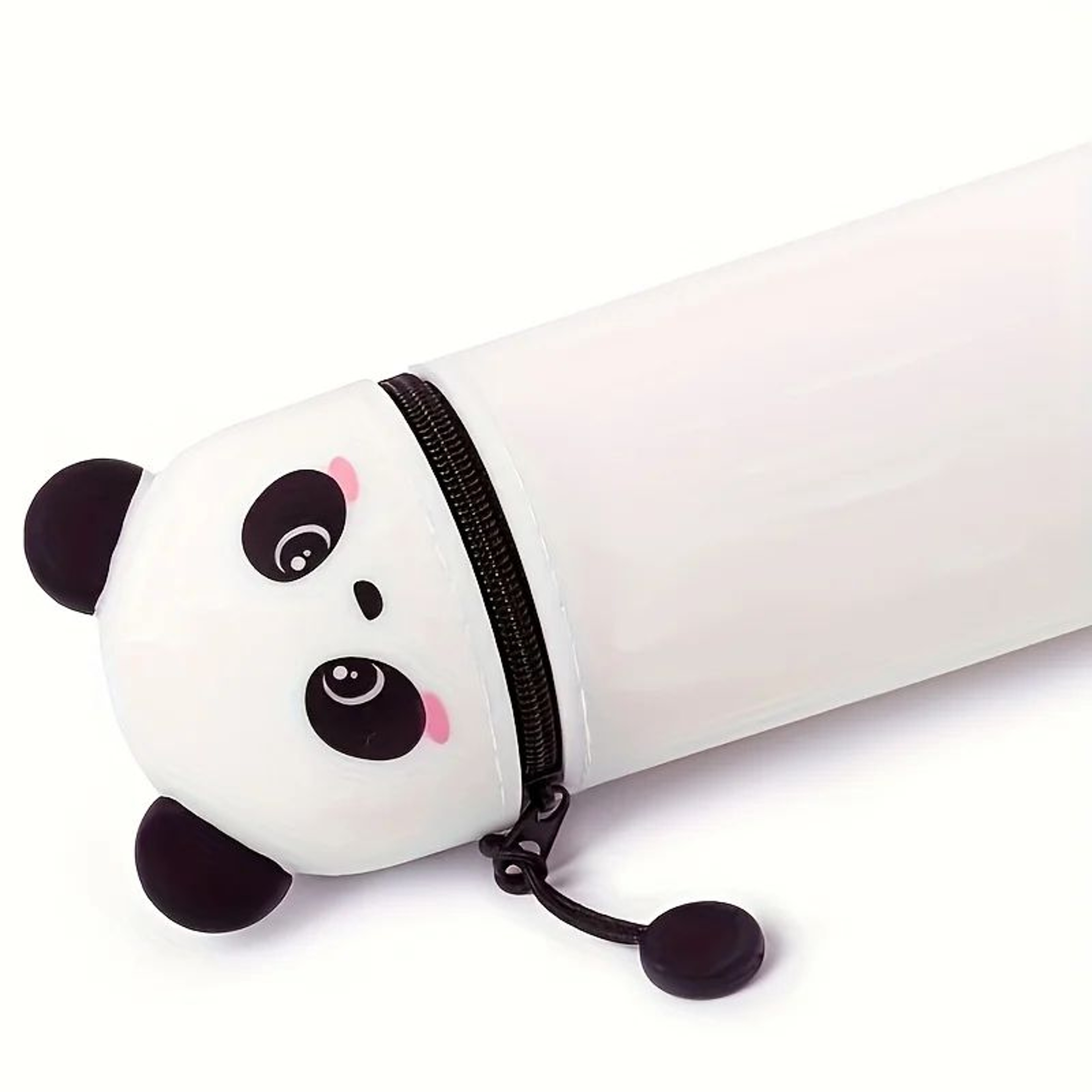 Cute Panda Silicone Pencil Case And Pen Holder 6