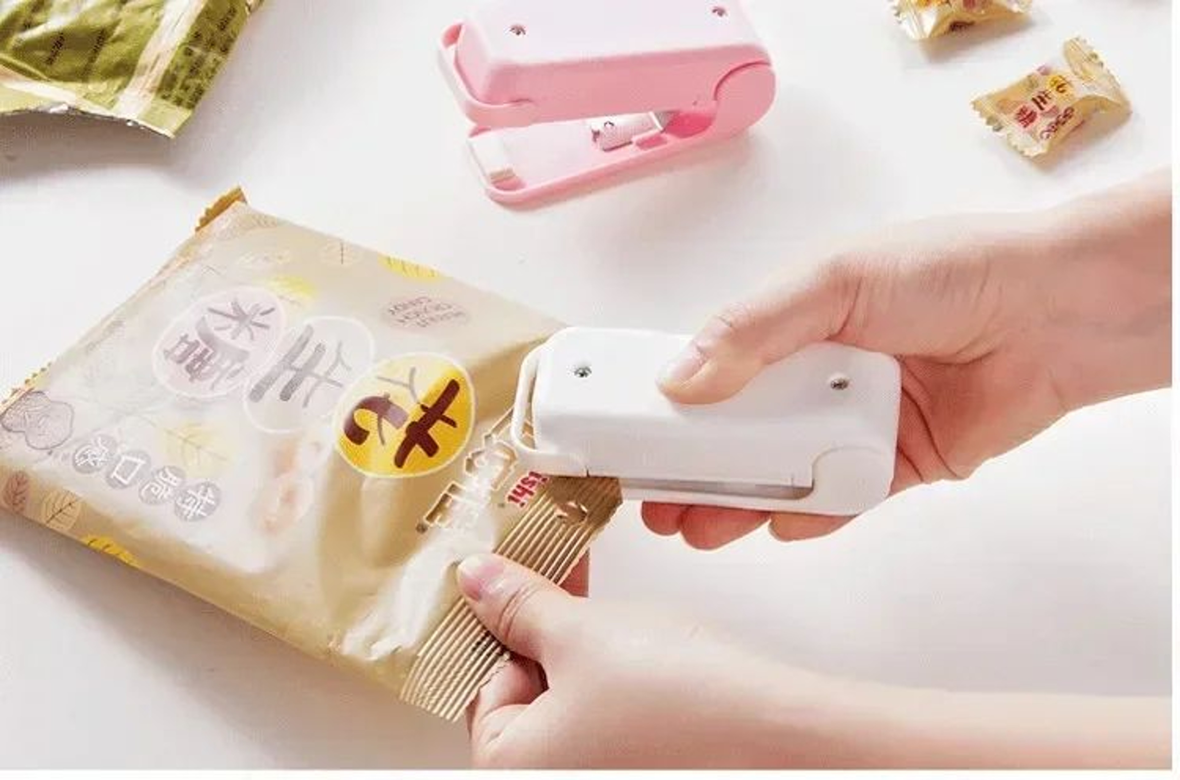 Mini Handheld Bag Sealer For Snacks And Food Storage 10