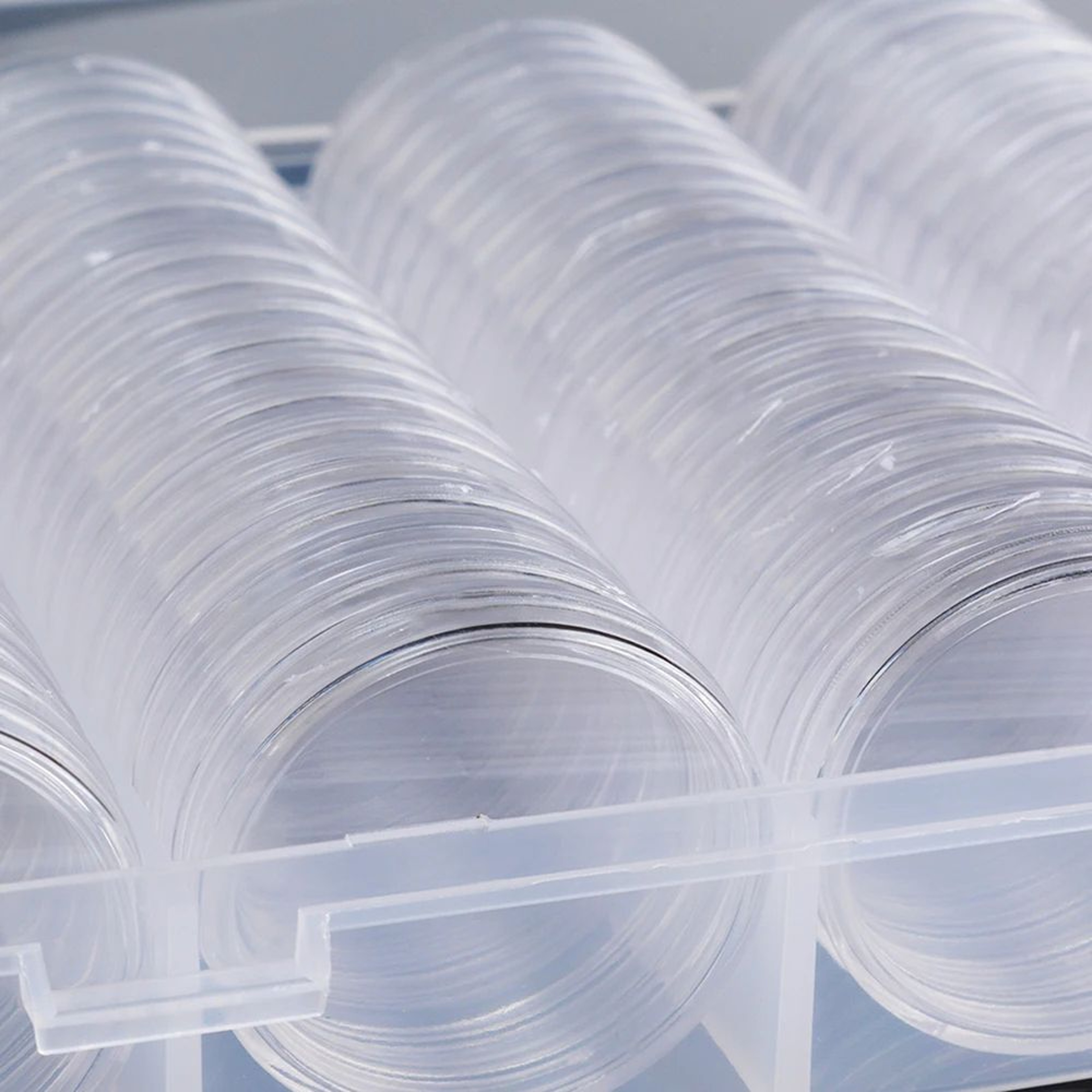 100 Piece Clear 30mm Coin Storage Capsules 4