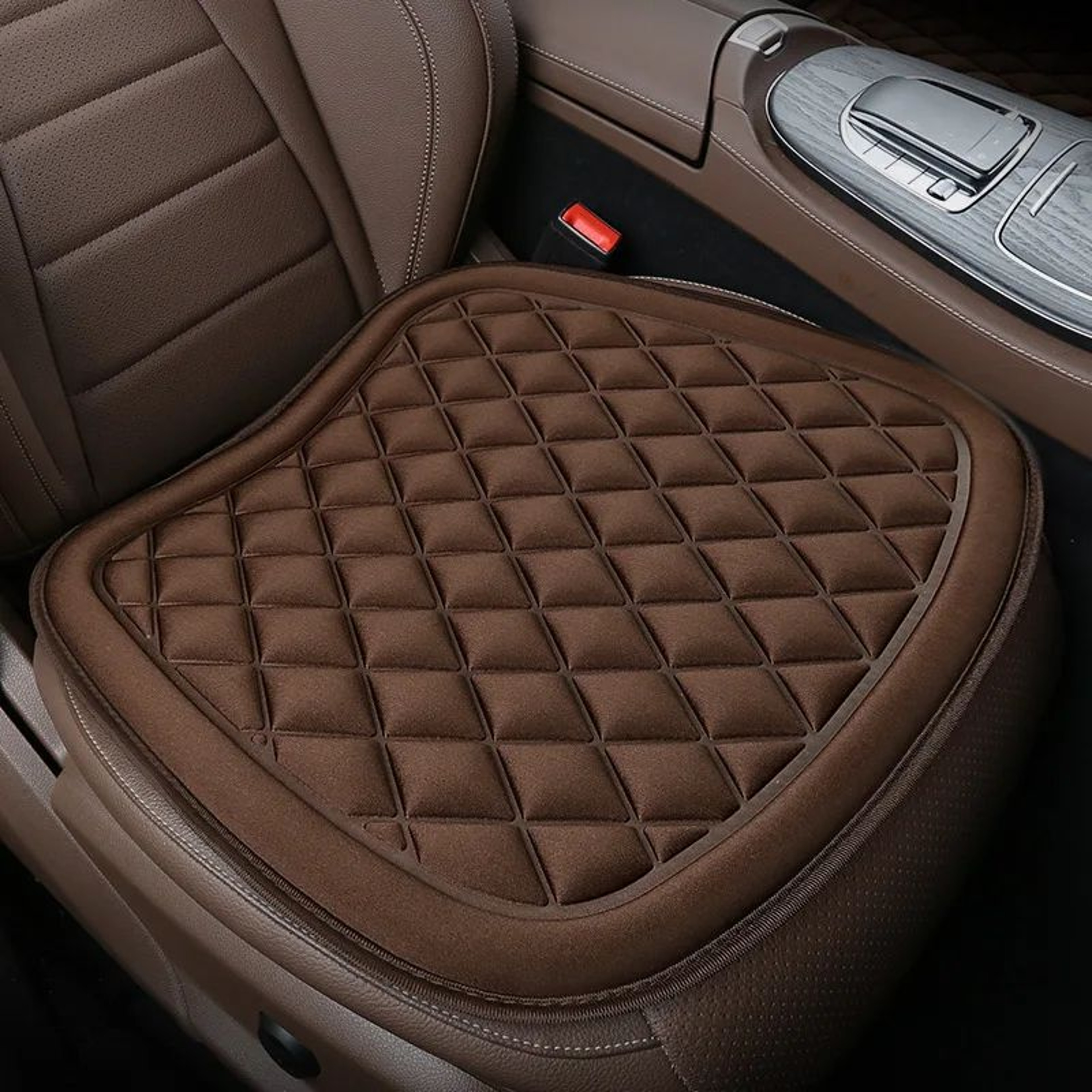 Memory Foam Car Seat Cushion With Non Slip Base 13