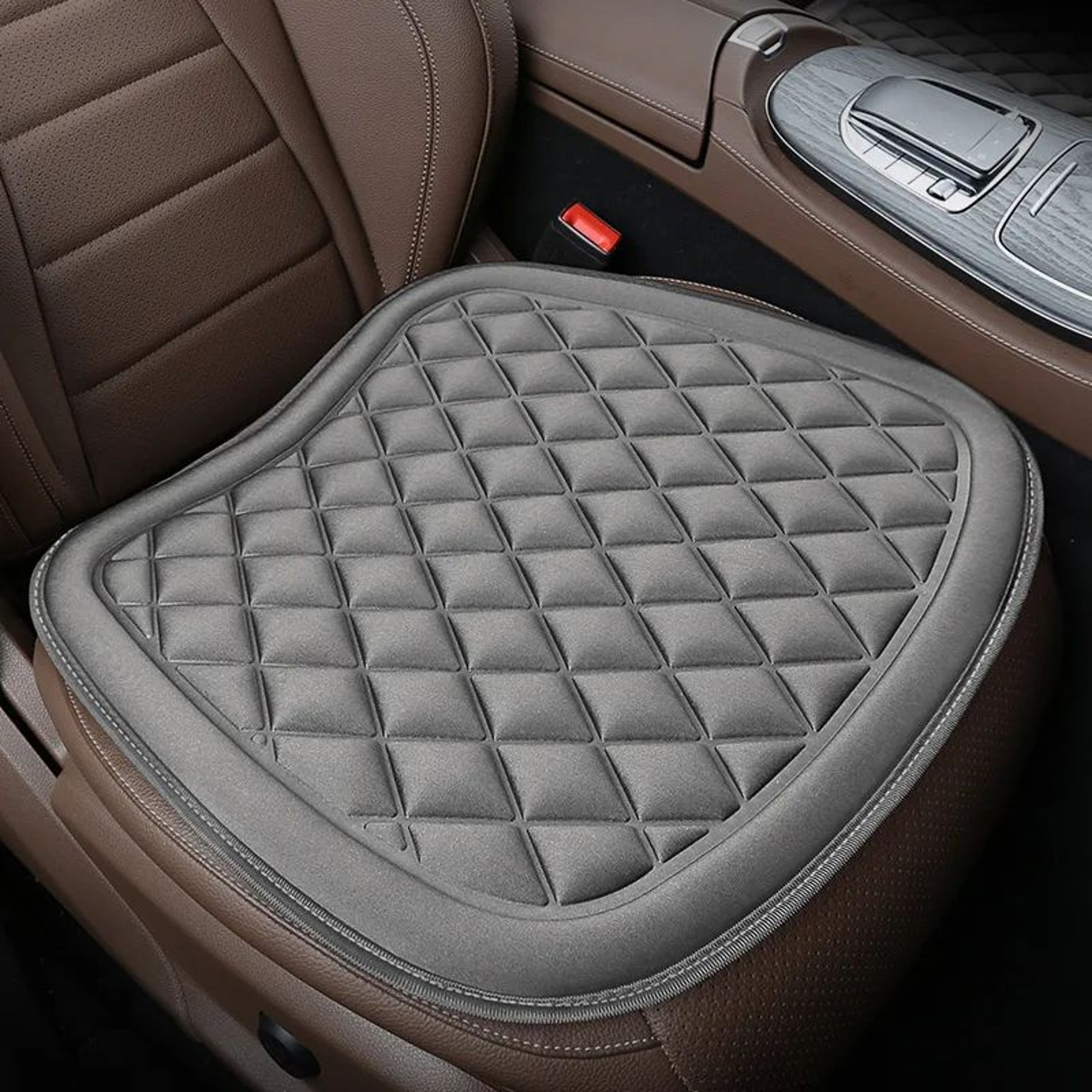 Memory Foam Car Seat Cushion With Non Slip Base 15