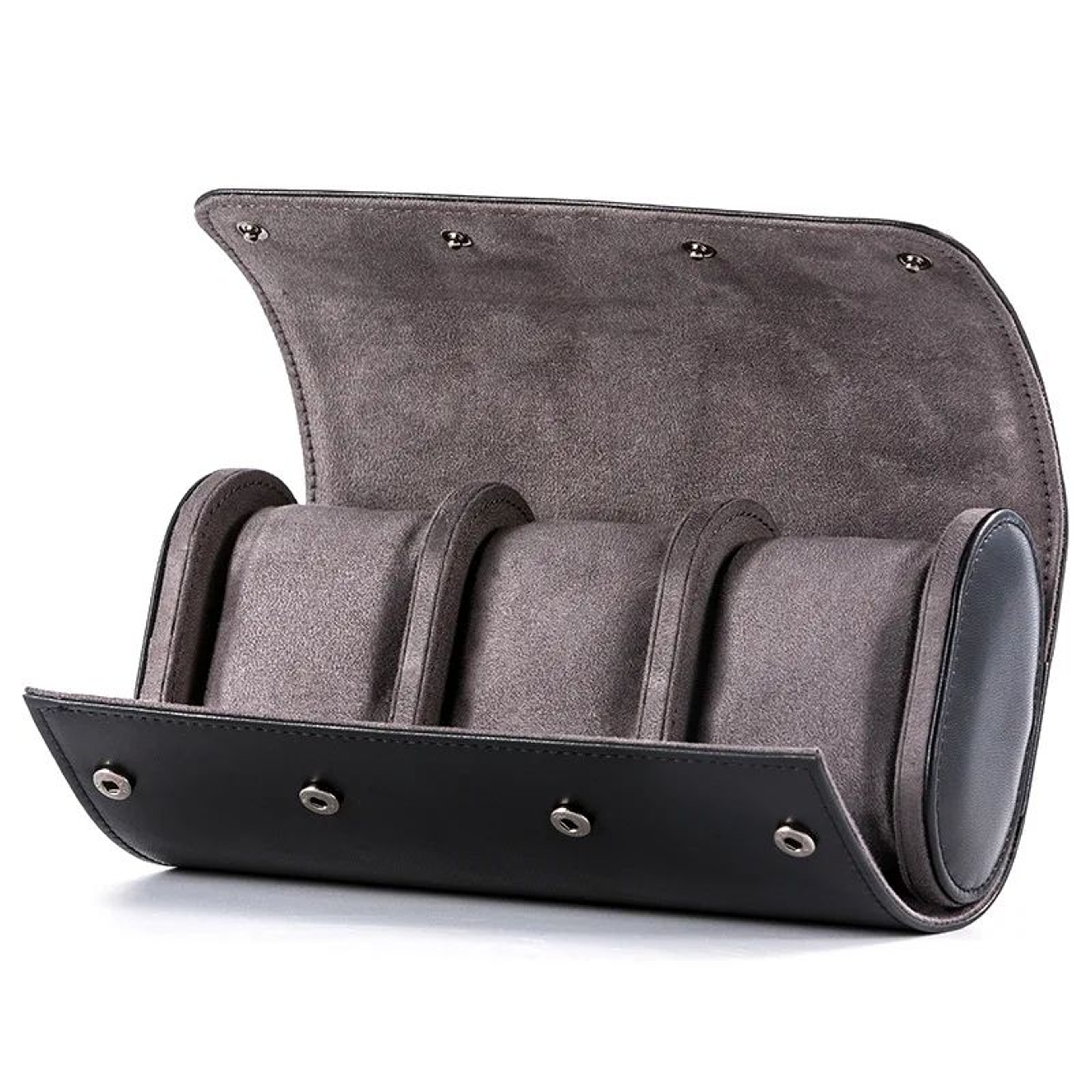 3 Slot Watch Roll Travel Organizer And Storage Case 8