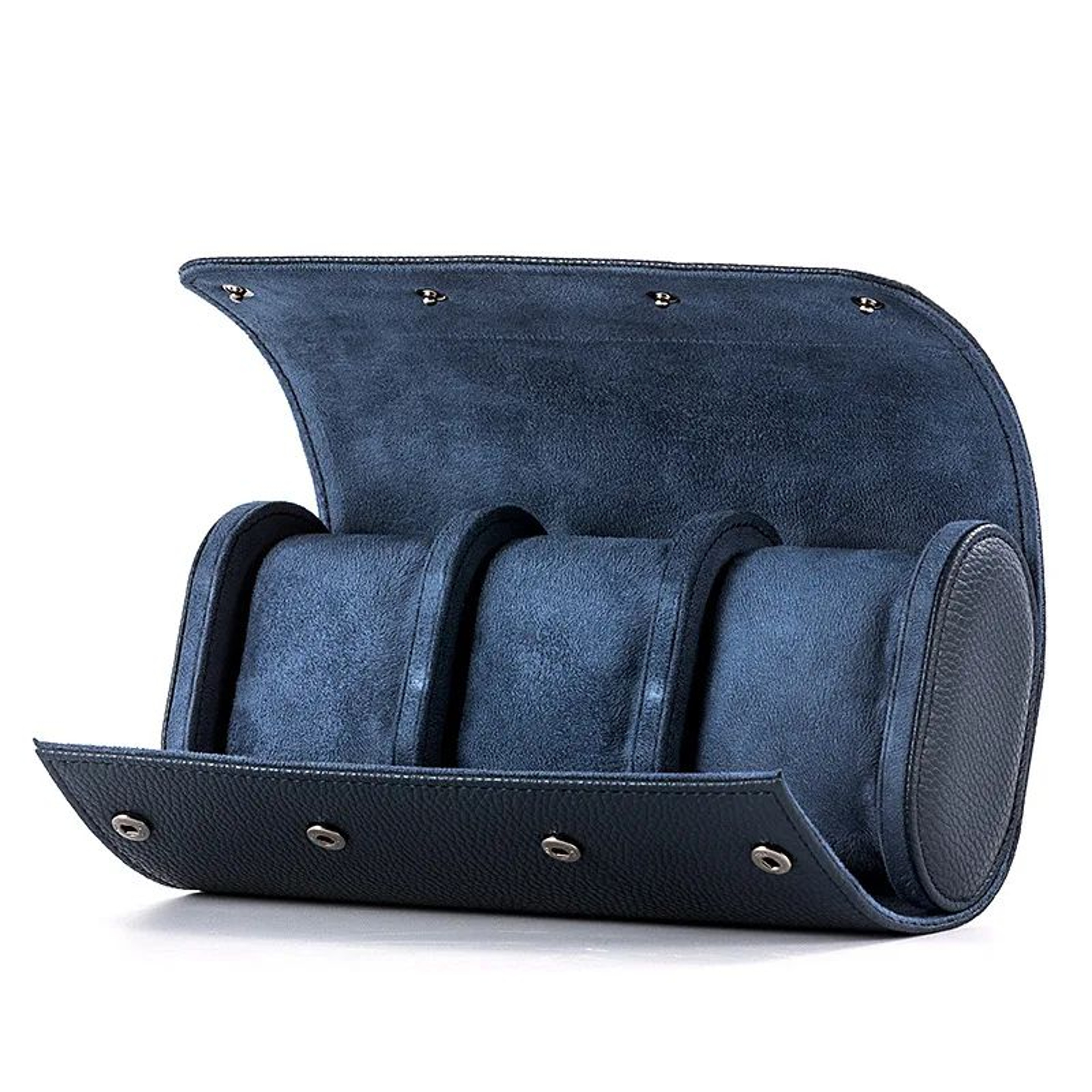 3 Slot Watch Roll Travel Organizer And Storage Case 7