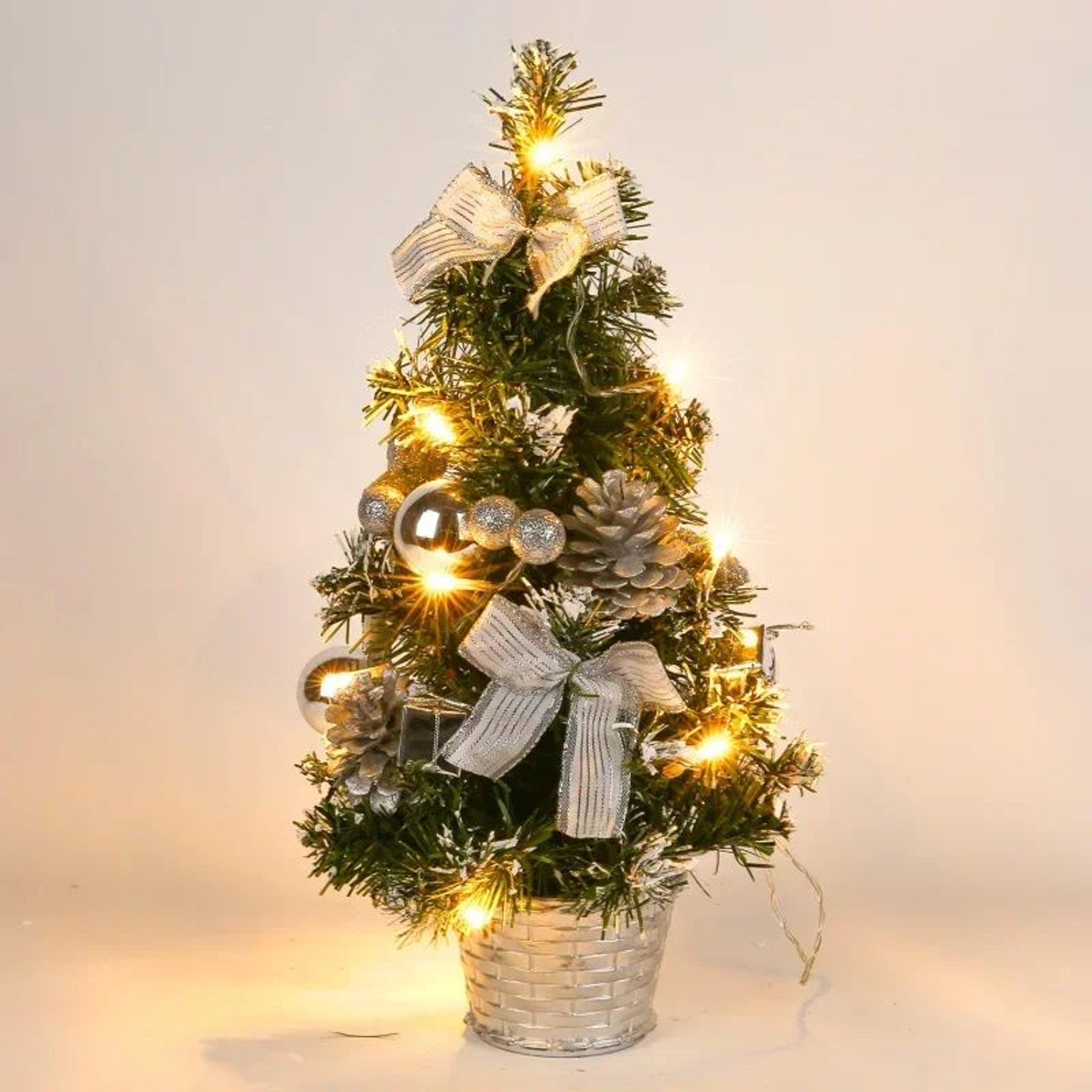 40CM LED Mini Christmas Tree Night Light Decoration 7