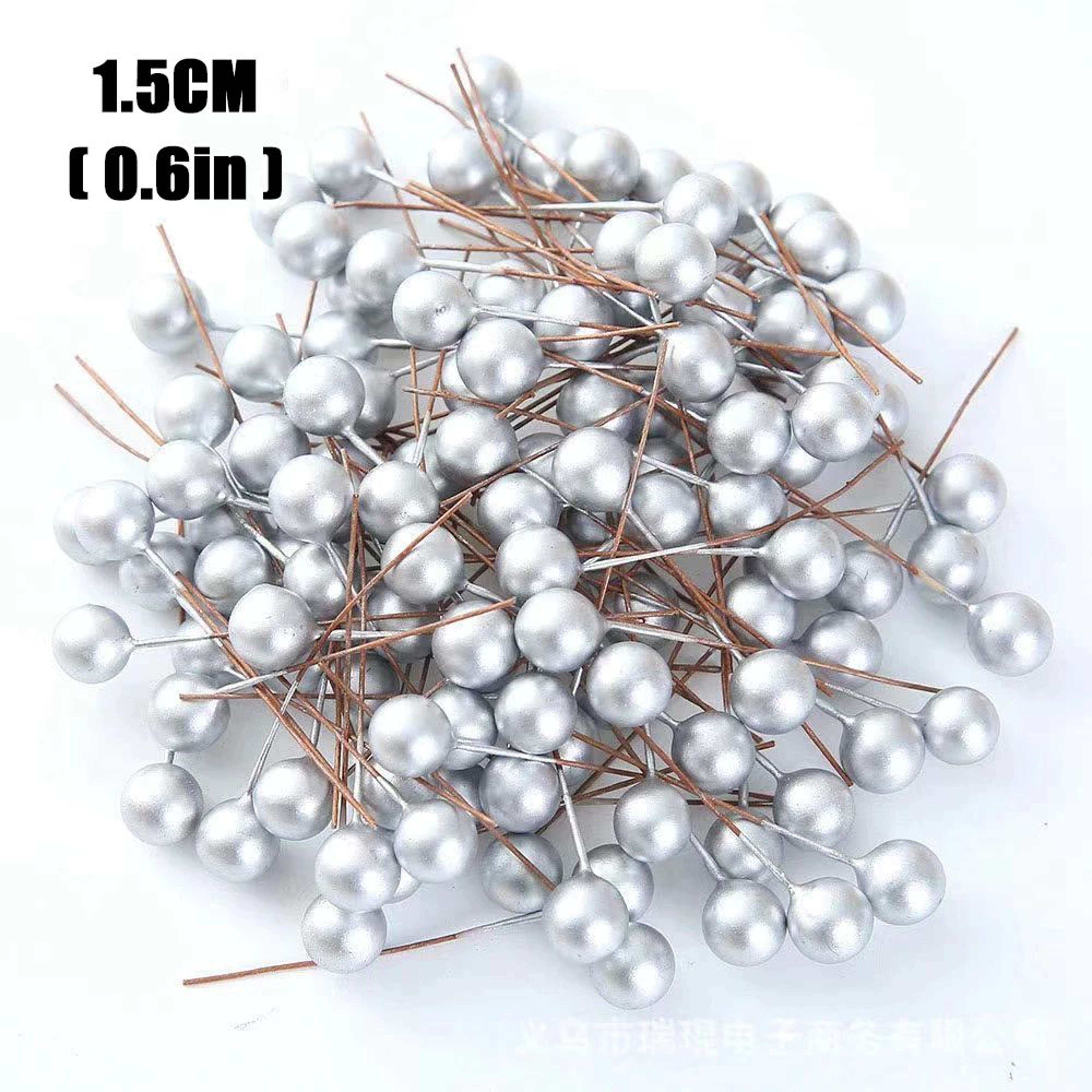 Mini Red Artificial Berry Stems For Christmas Decor 21