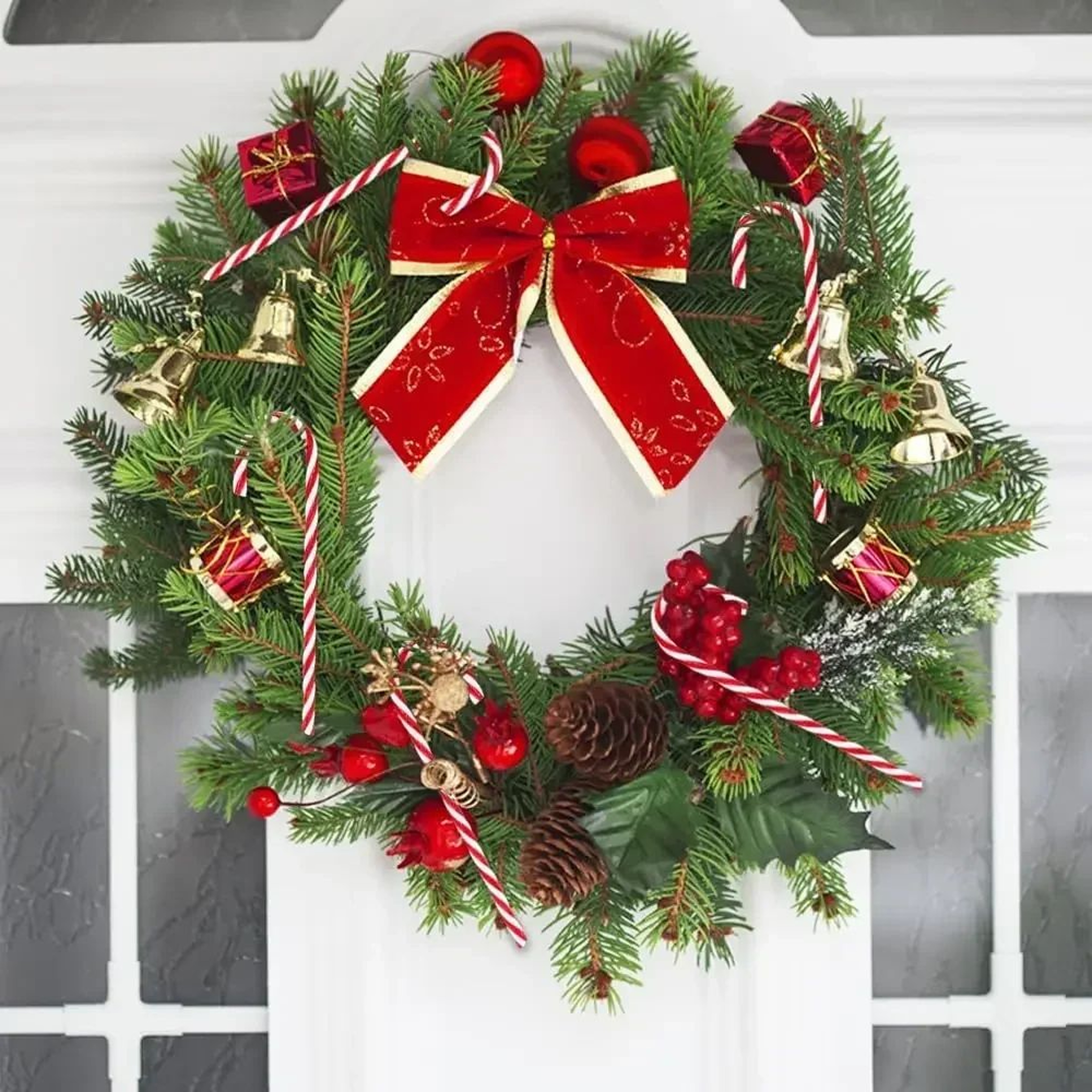 Christmas Candy Cane Tree Hanging Ornaments 7