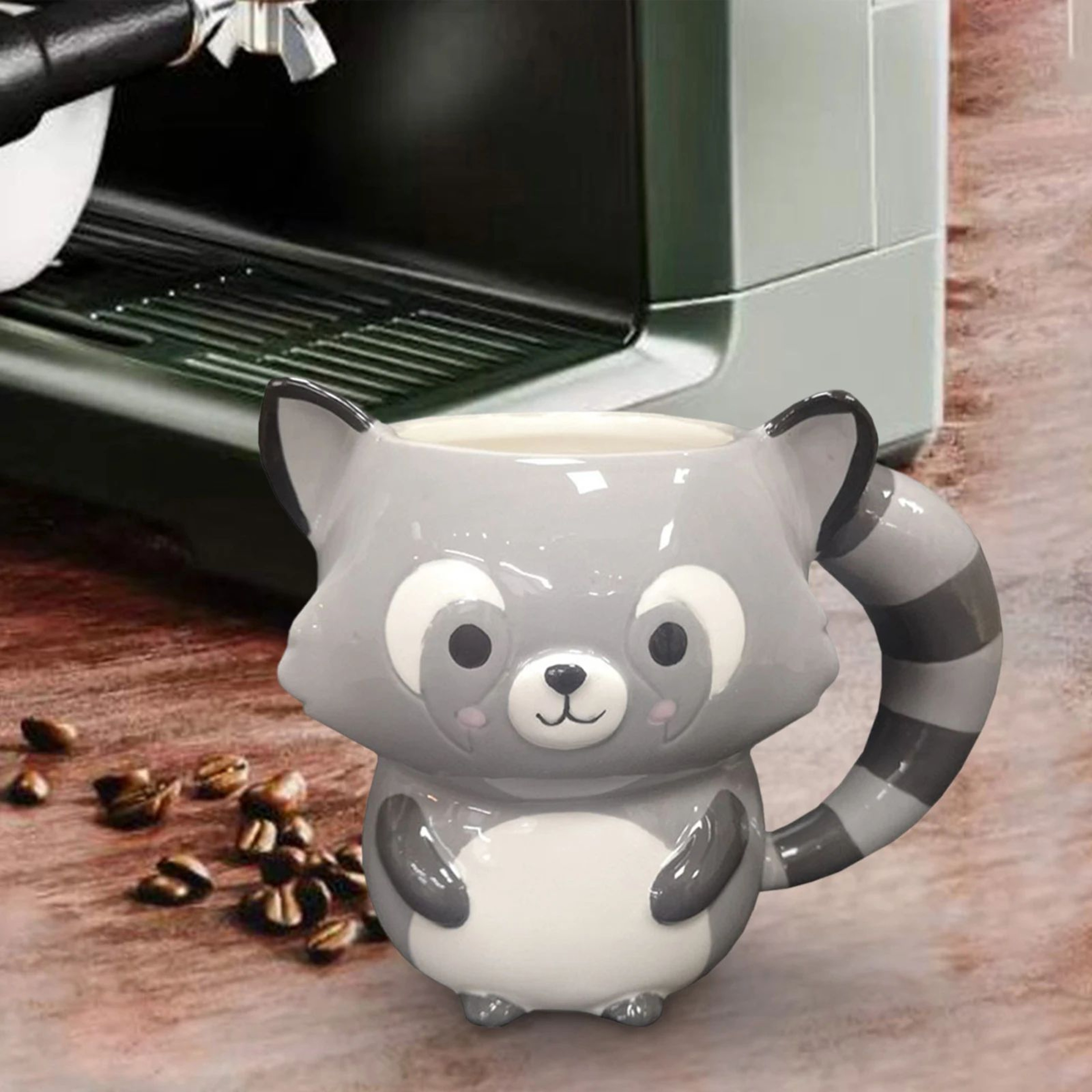 Cute Bear Panda Ceramic Mug With Handle 400 To 500ml 0