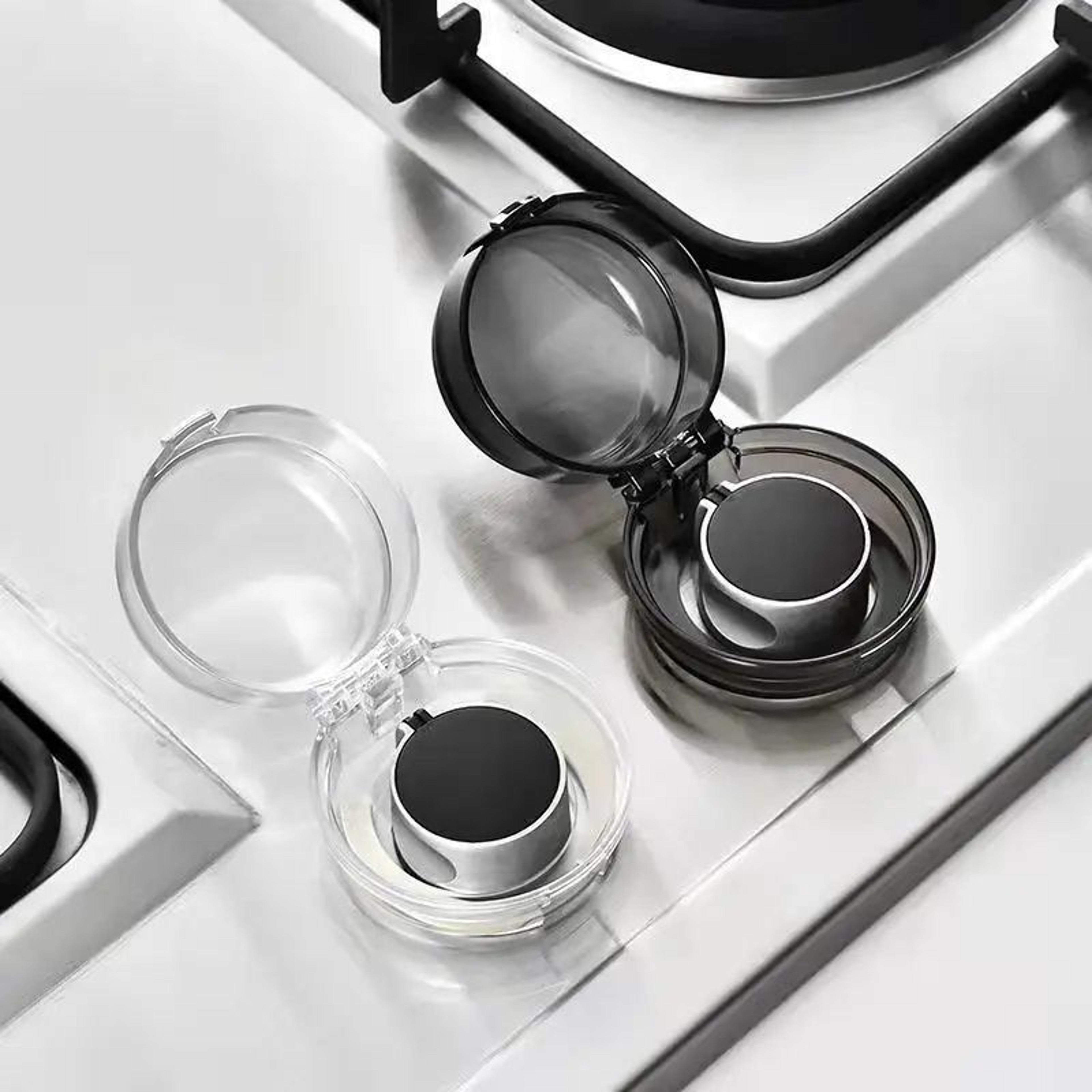 4 Piece Child Safety Gas Stove Knob Protector Covers 2