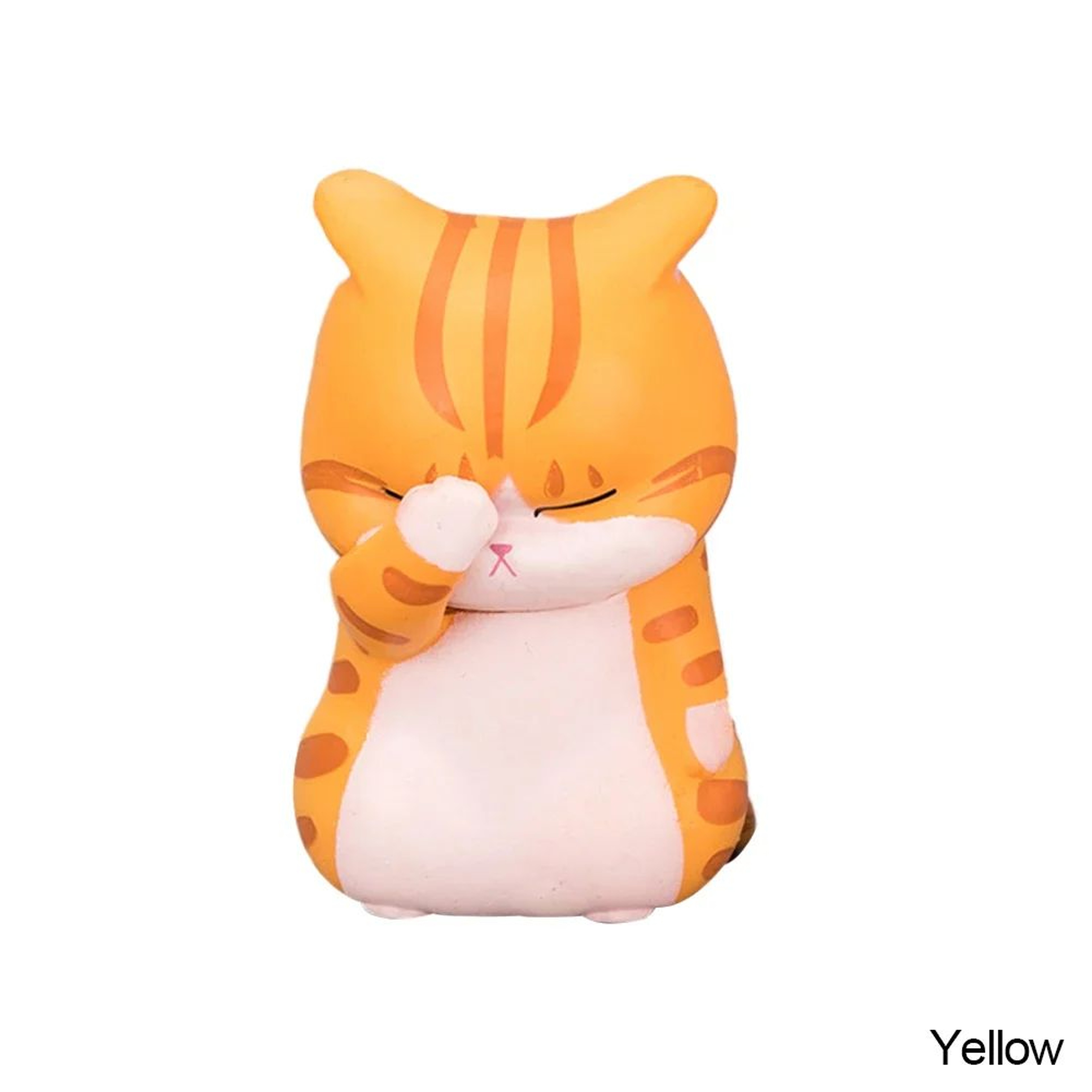 Kawaii Cute Cat Mini Figurine For Desk And Home Decor 10