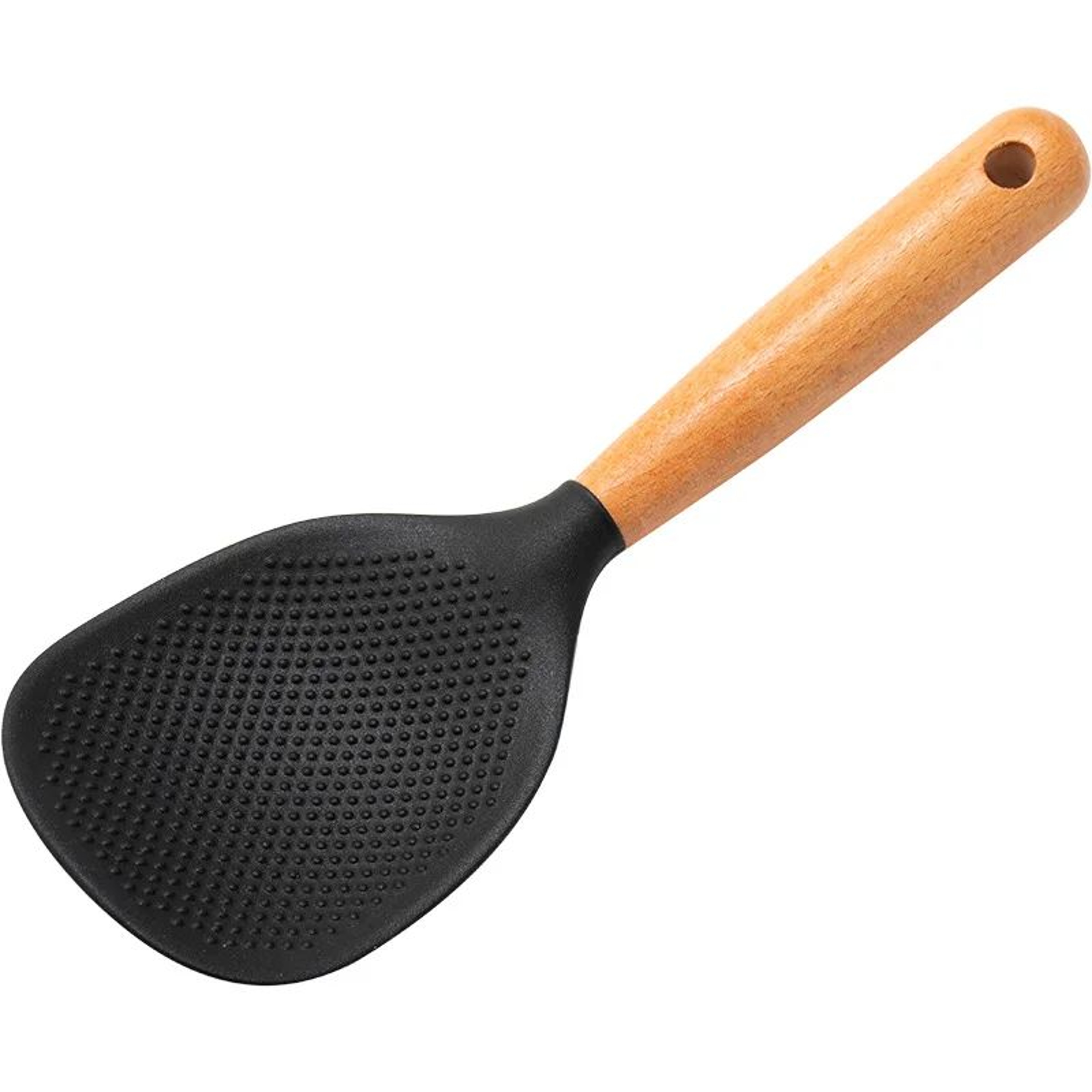 Heat Resistant Silicone Rice Spoon For Cooking And Serving 10