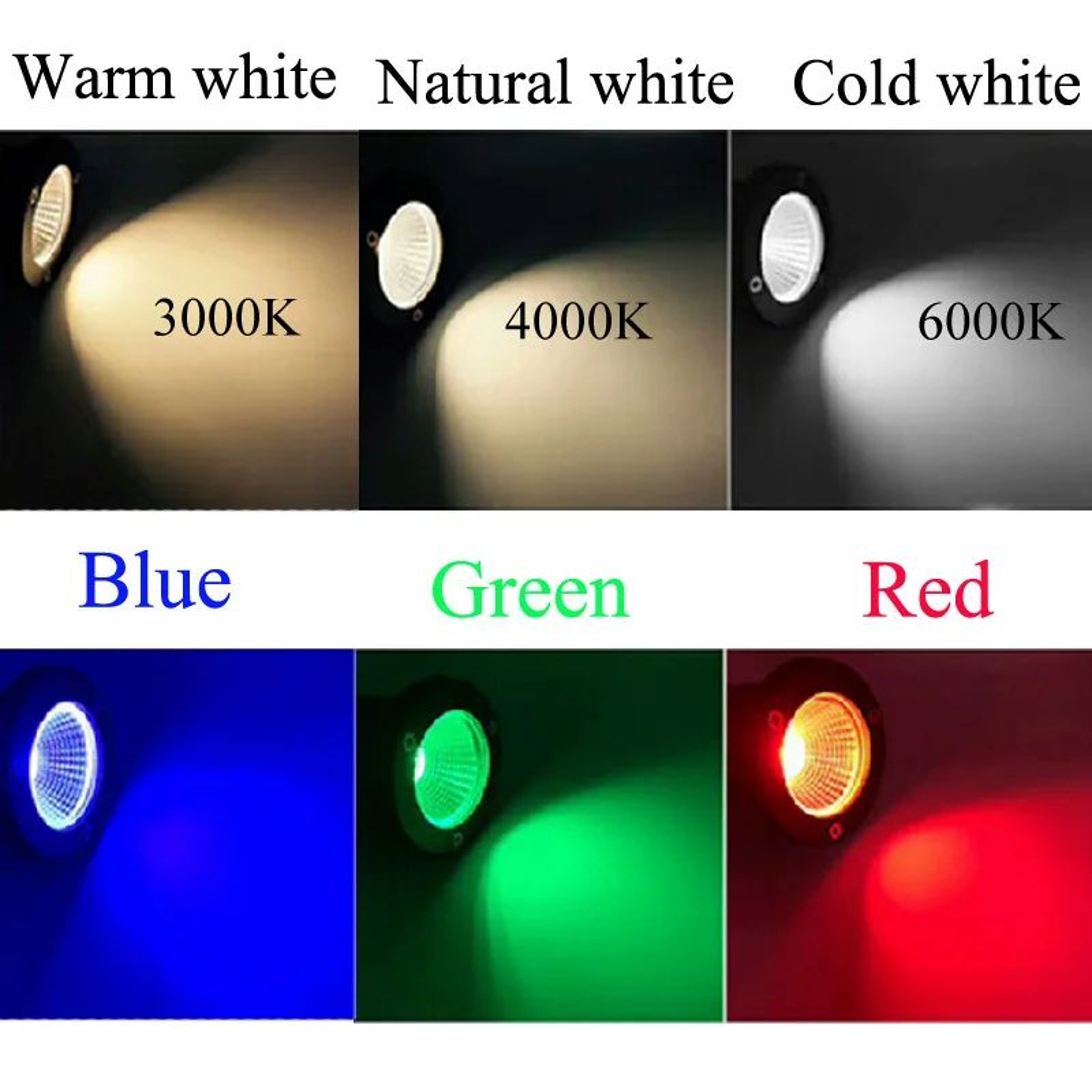 Dimmable Waterproof LED Landscape Spotlight For Outdoor Garden Lighting 8