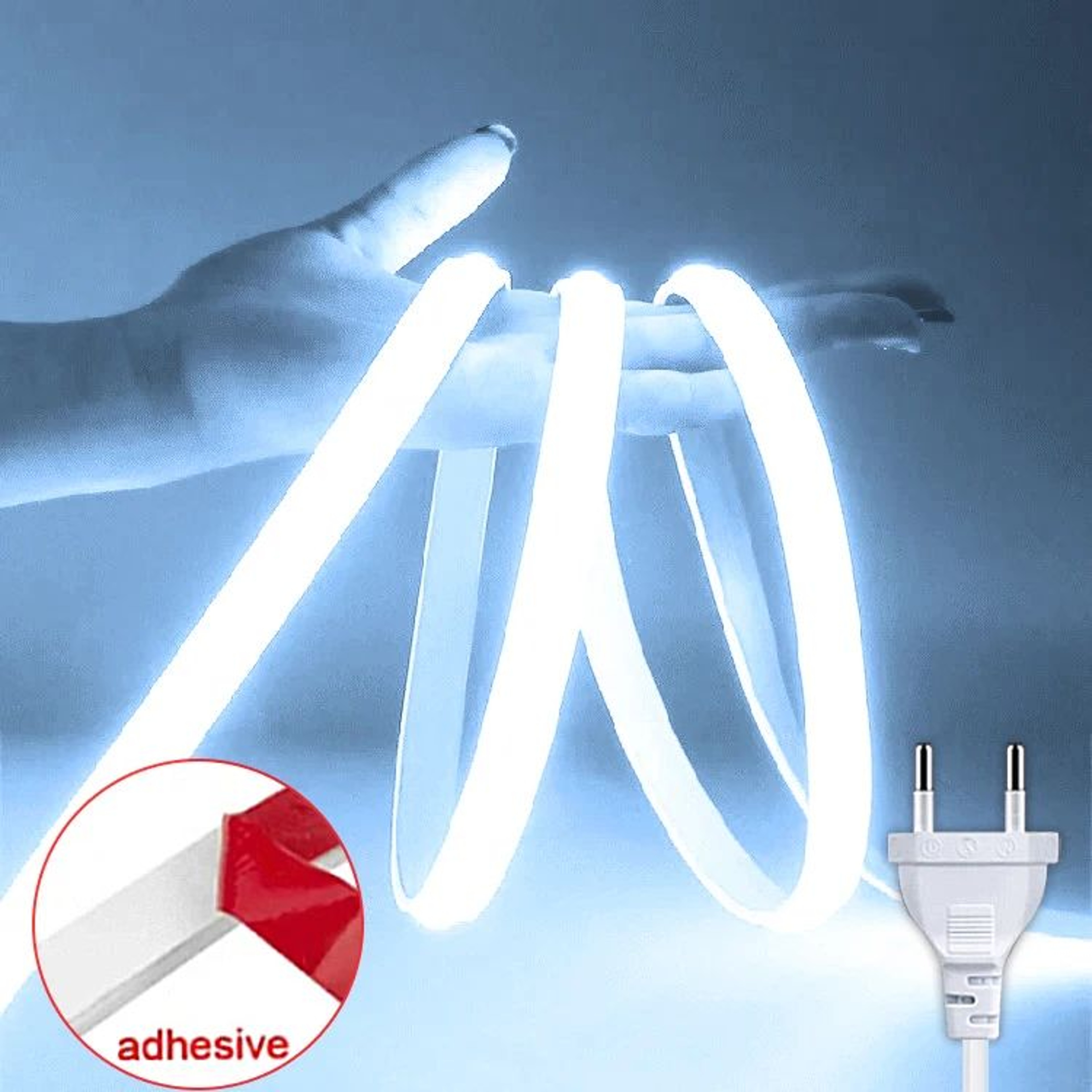 High Brightness COB LED Strip Light Flexible Ribbon For Home Lighting 7