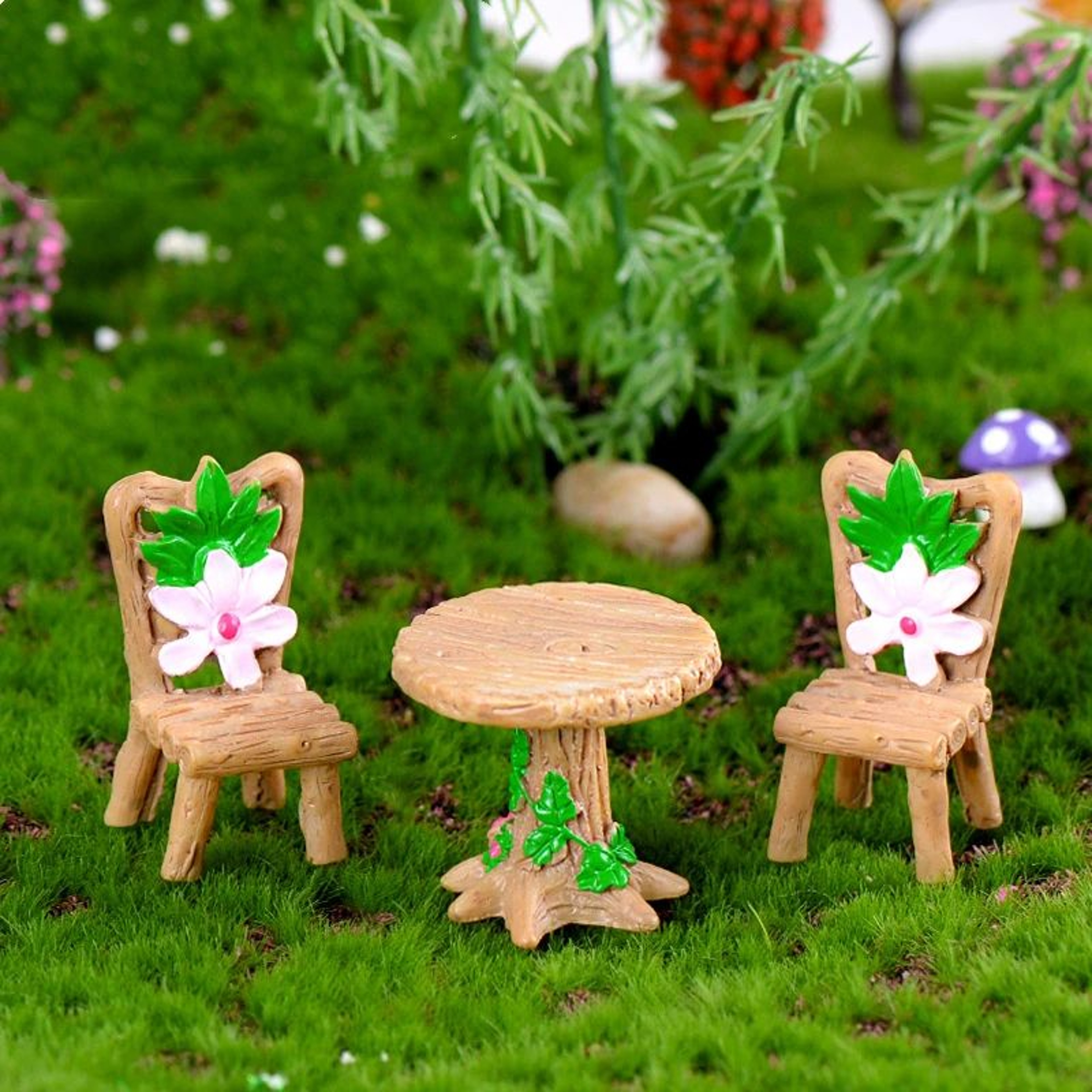 Miniature Fairy Garden Figurines For DIY Landscape And Dollhouse Decor 24