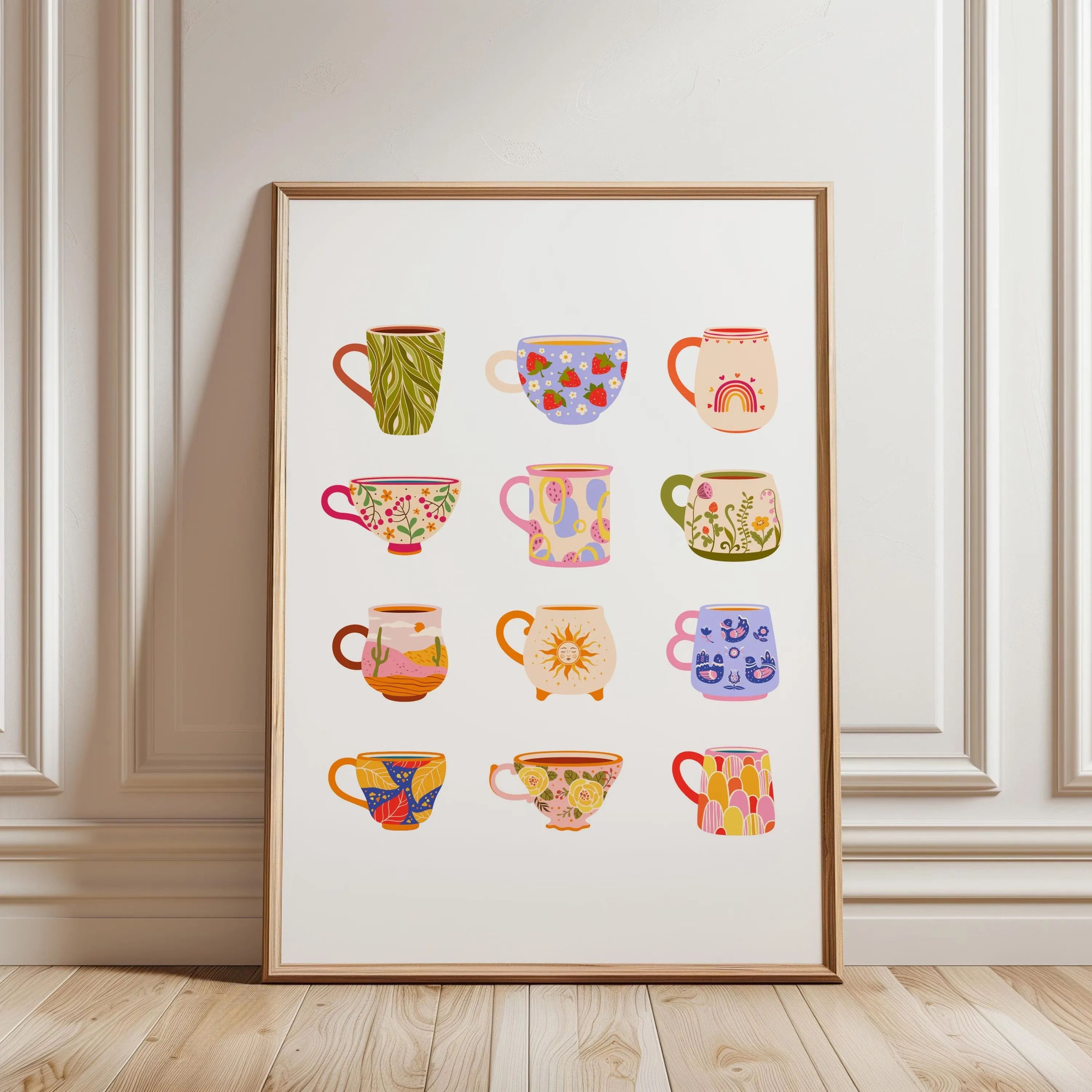 But First Cafecito Minimalist Canvas Wall Art For Kitchen And Cafe Decor 6