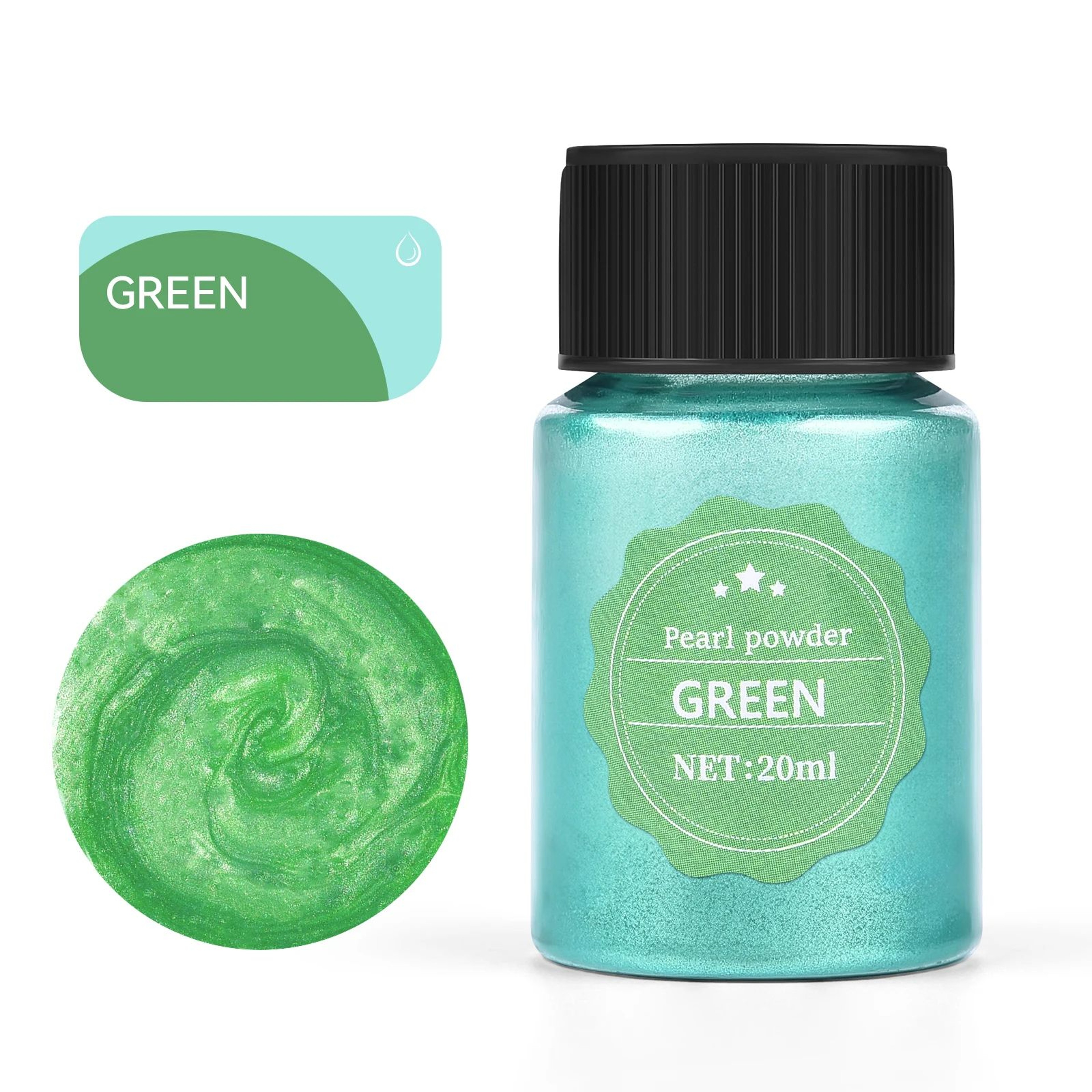 Pearlescent Mica Pigment Powder For Epoxy Resin And DIY Crafts 12
