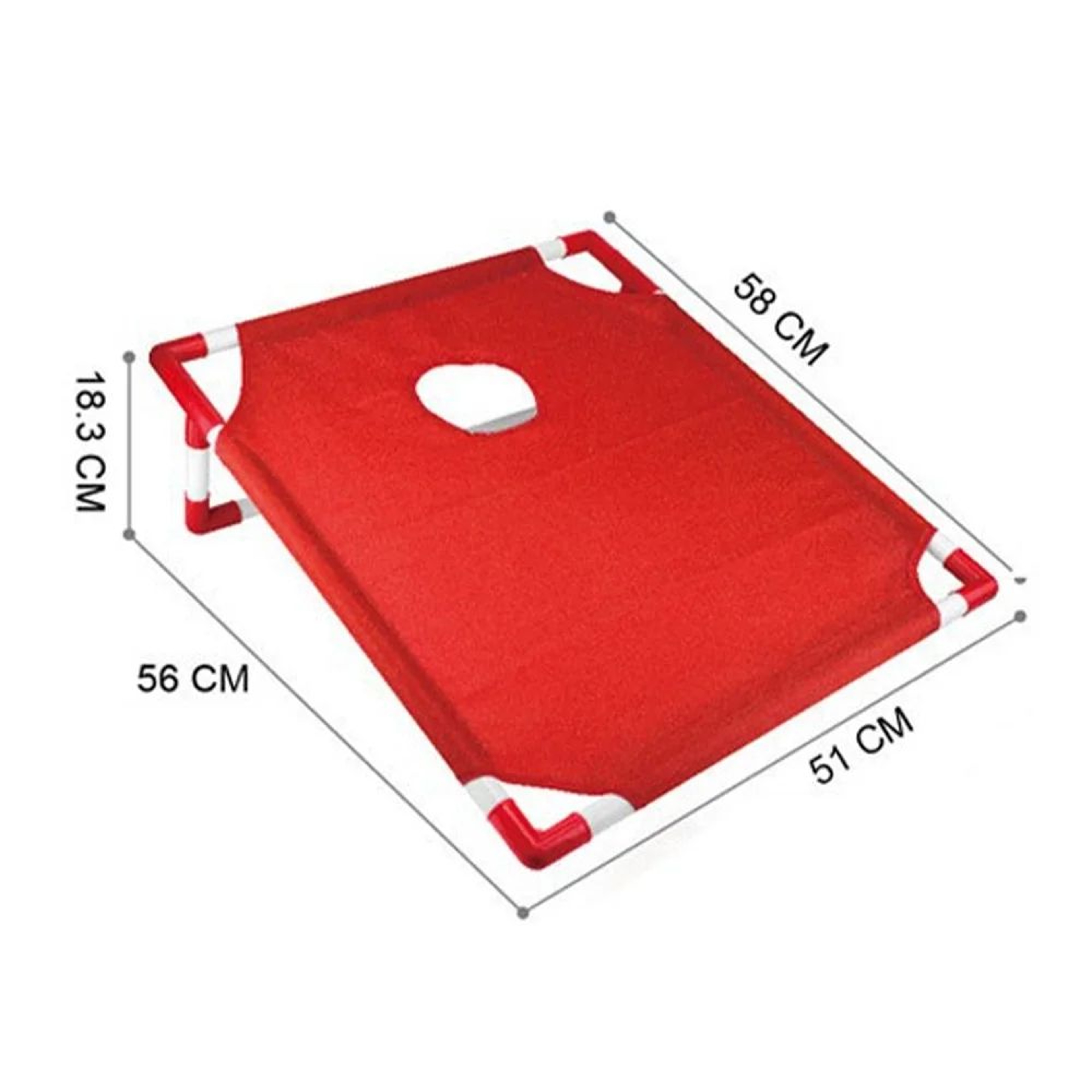 Portable Cornhole Game Set With Board And 6 Bean Bags 5
