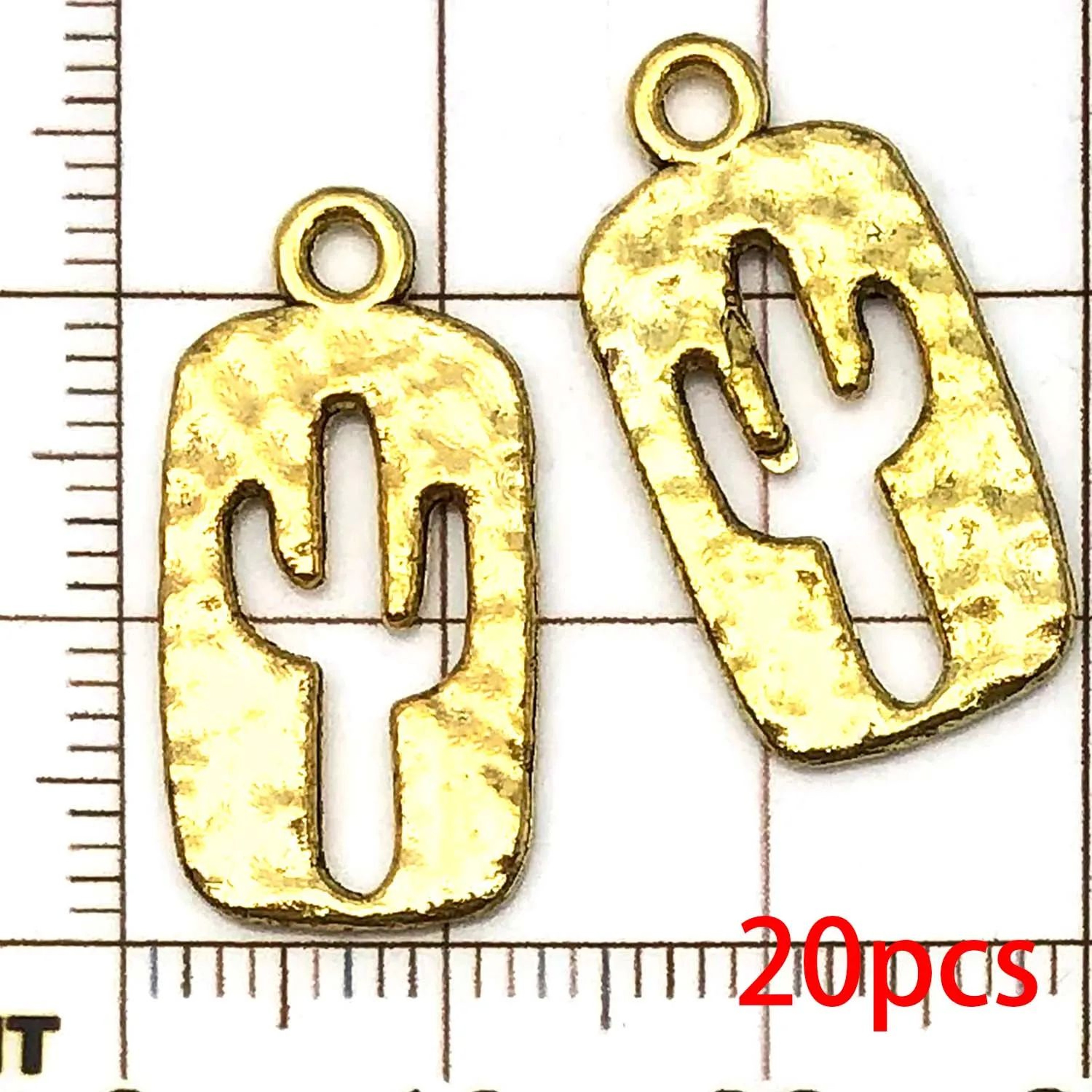 20pcs Western Cowboy Alloy Charms For DIY Bracelets And Necklaces 13