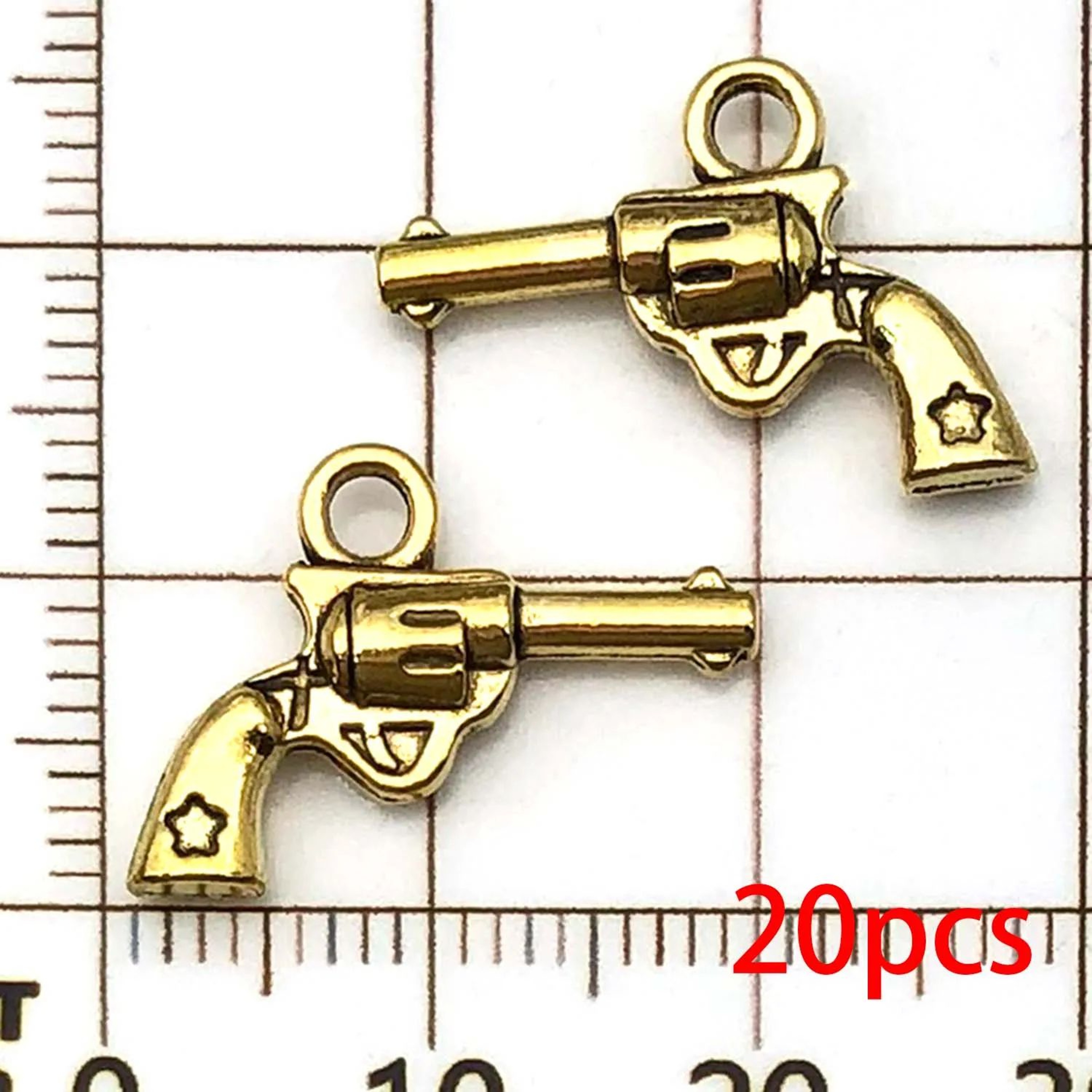20pcs Western Cowboy Alloy Charms For DIY Bracelets And Necklaces 24