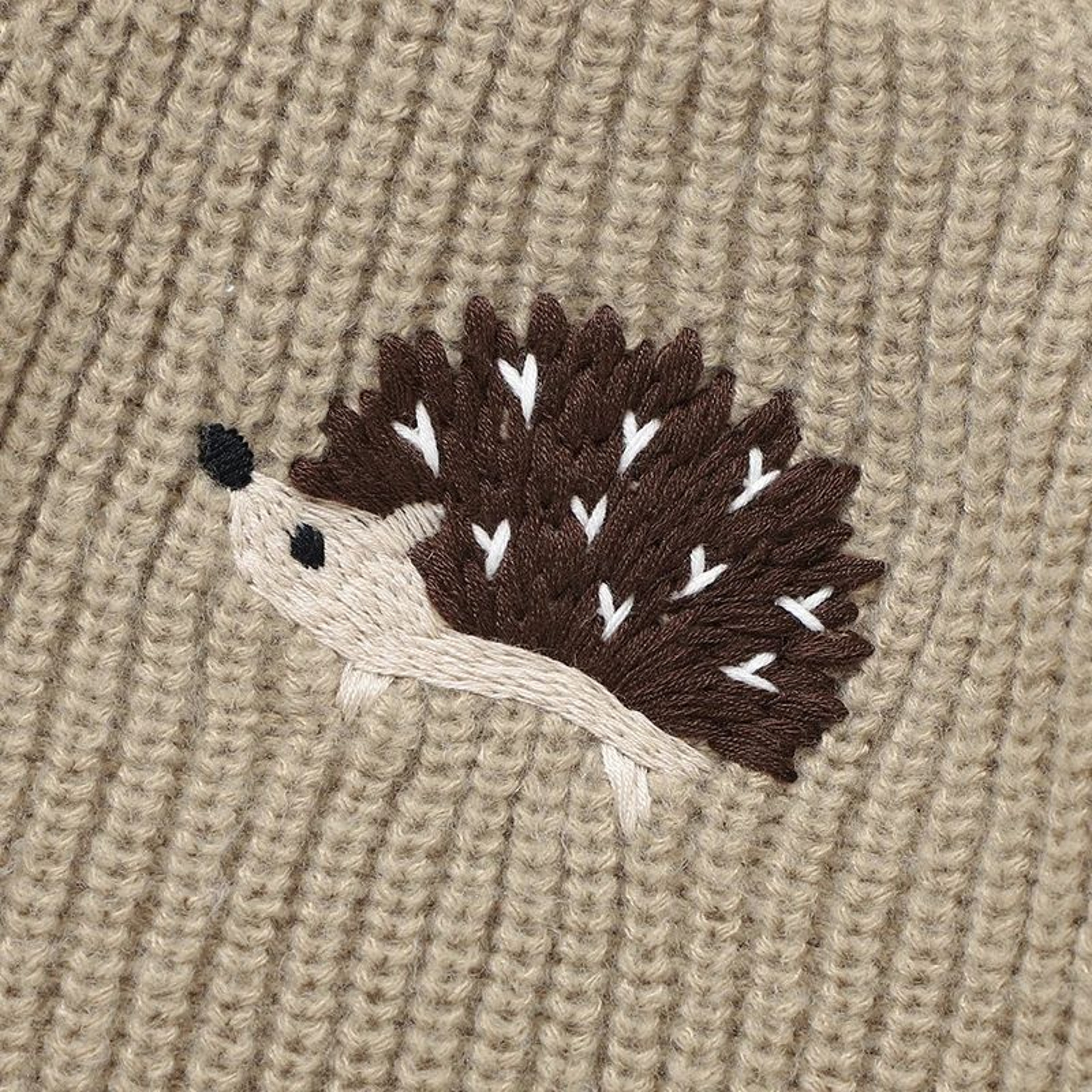 Baby Girls And Boys Knitted Hedgehog Pullover Sweater 5