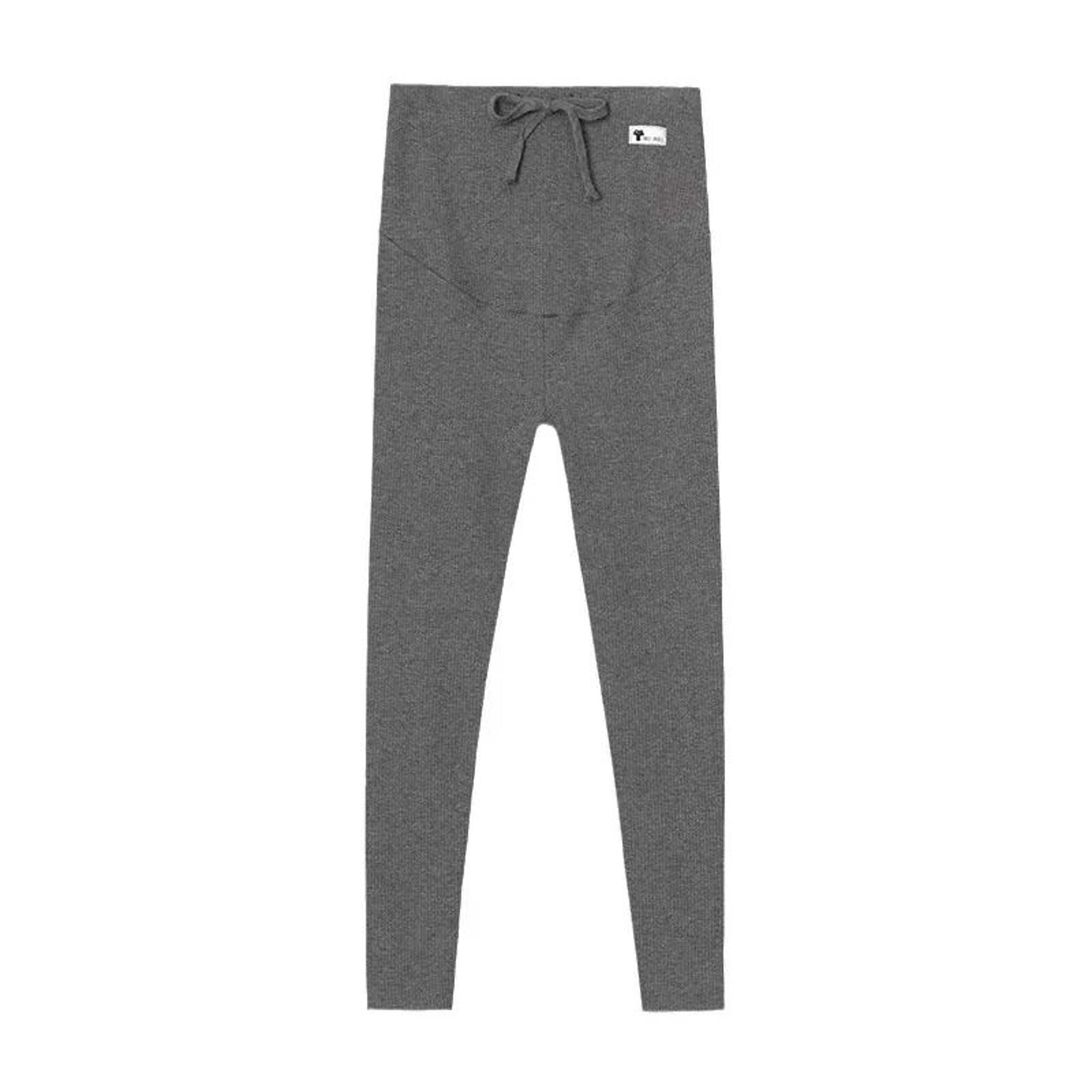 Soft Cotton High Waist Maternity Leggings With Adjustable Waist 3