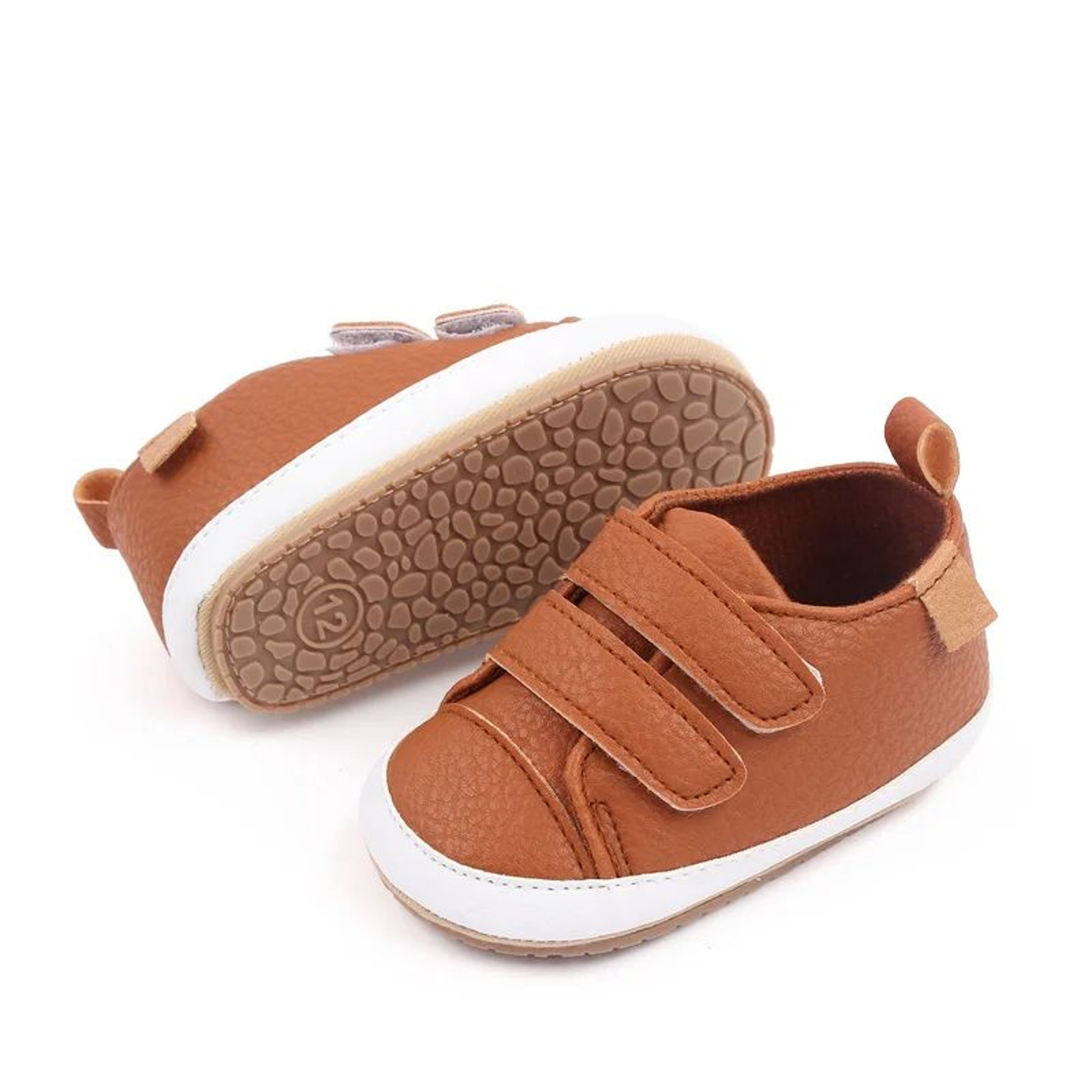 Baby Casual Sneakers With Soft PU Upper And TPR Sole 4