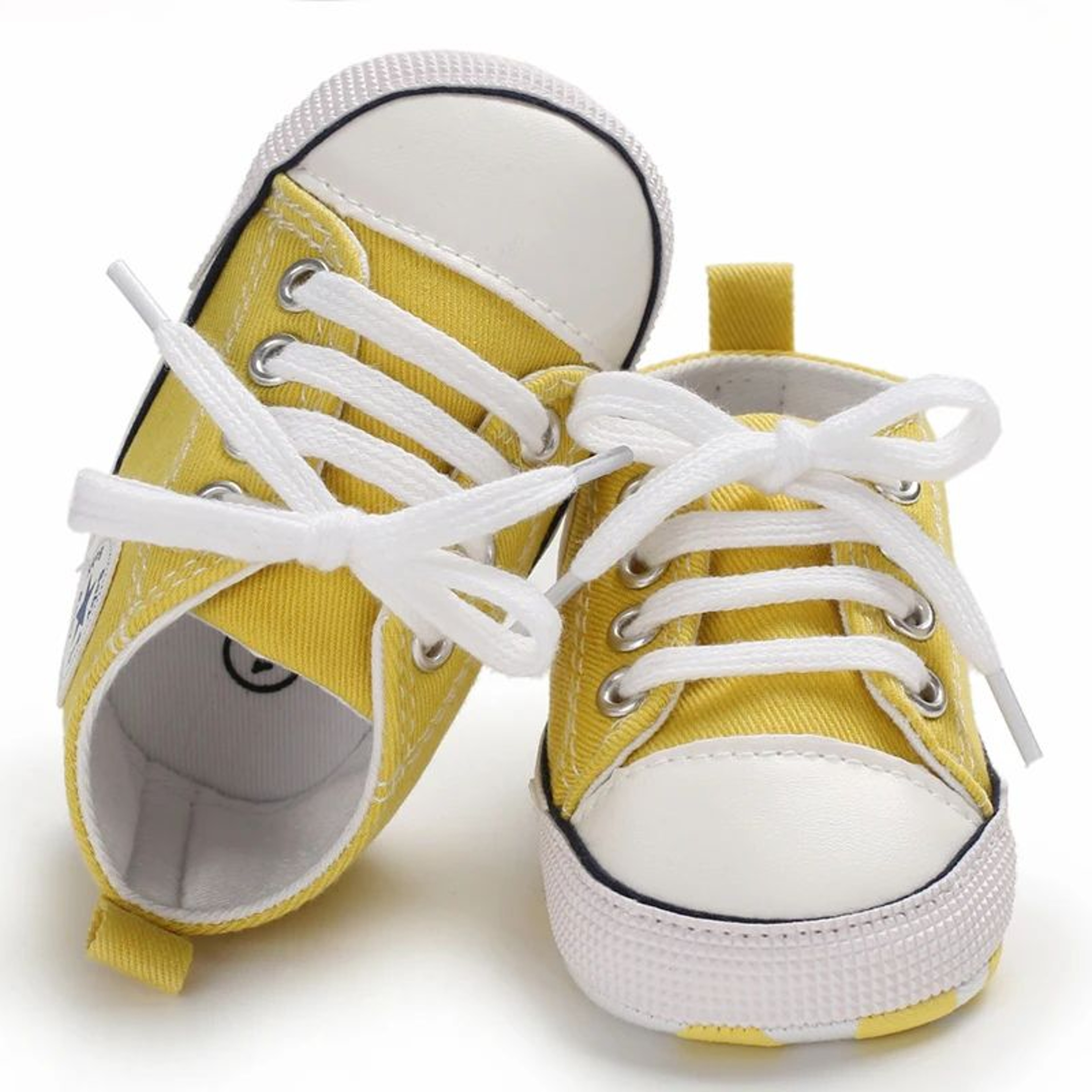 Baby Canvas Star Sneakers With Anti Slip Soles For Boys And Girls 3