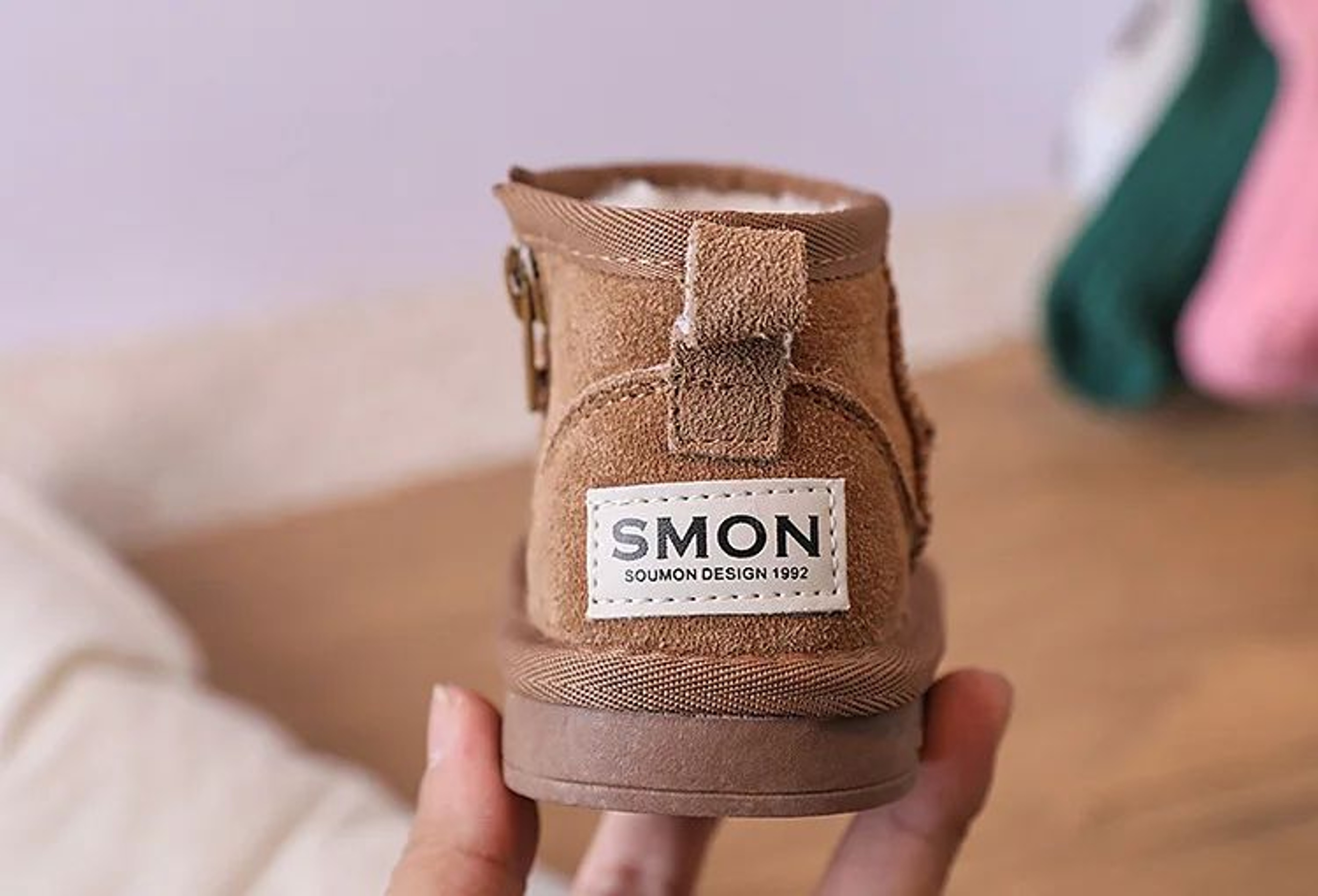 Baby Winter Boots With Warm Plush Lining And Non Slip Soles 4