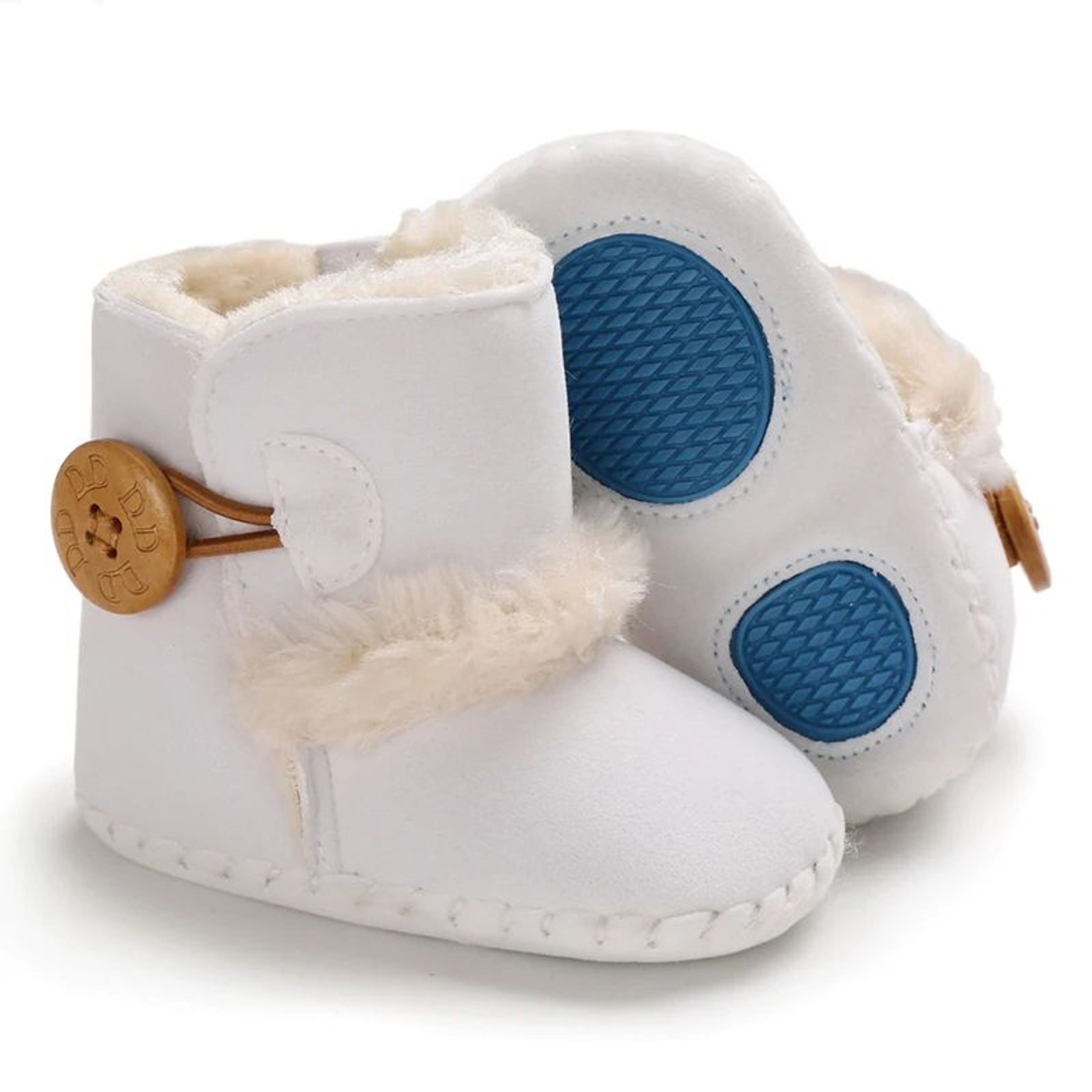 Baby Winter Plush Boots With Warm Lining And Anti Slip Rubber Sole 10