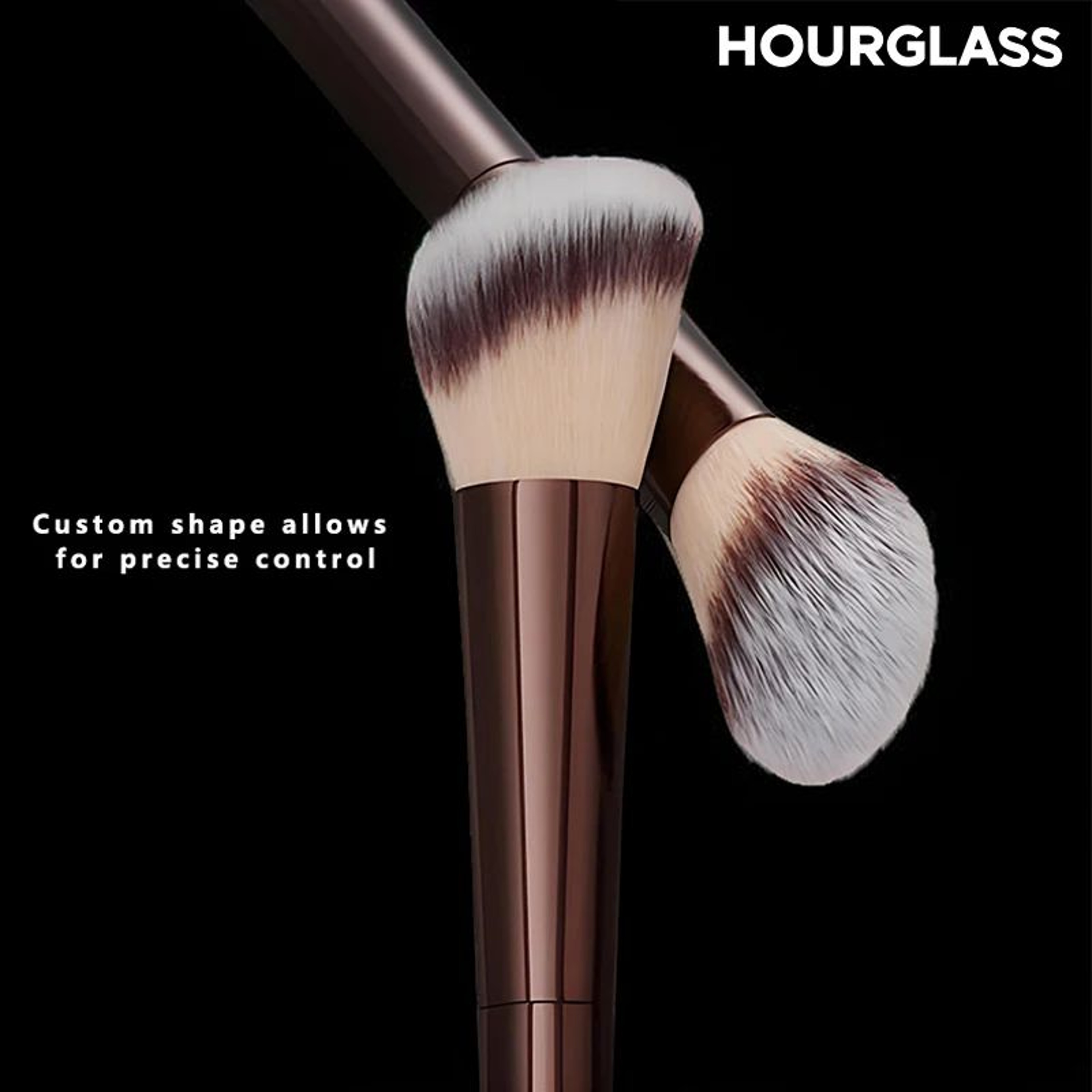 Angled Liquid Blush Brush For Contour And Loose Powder Makeup 1