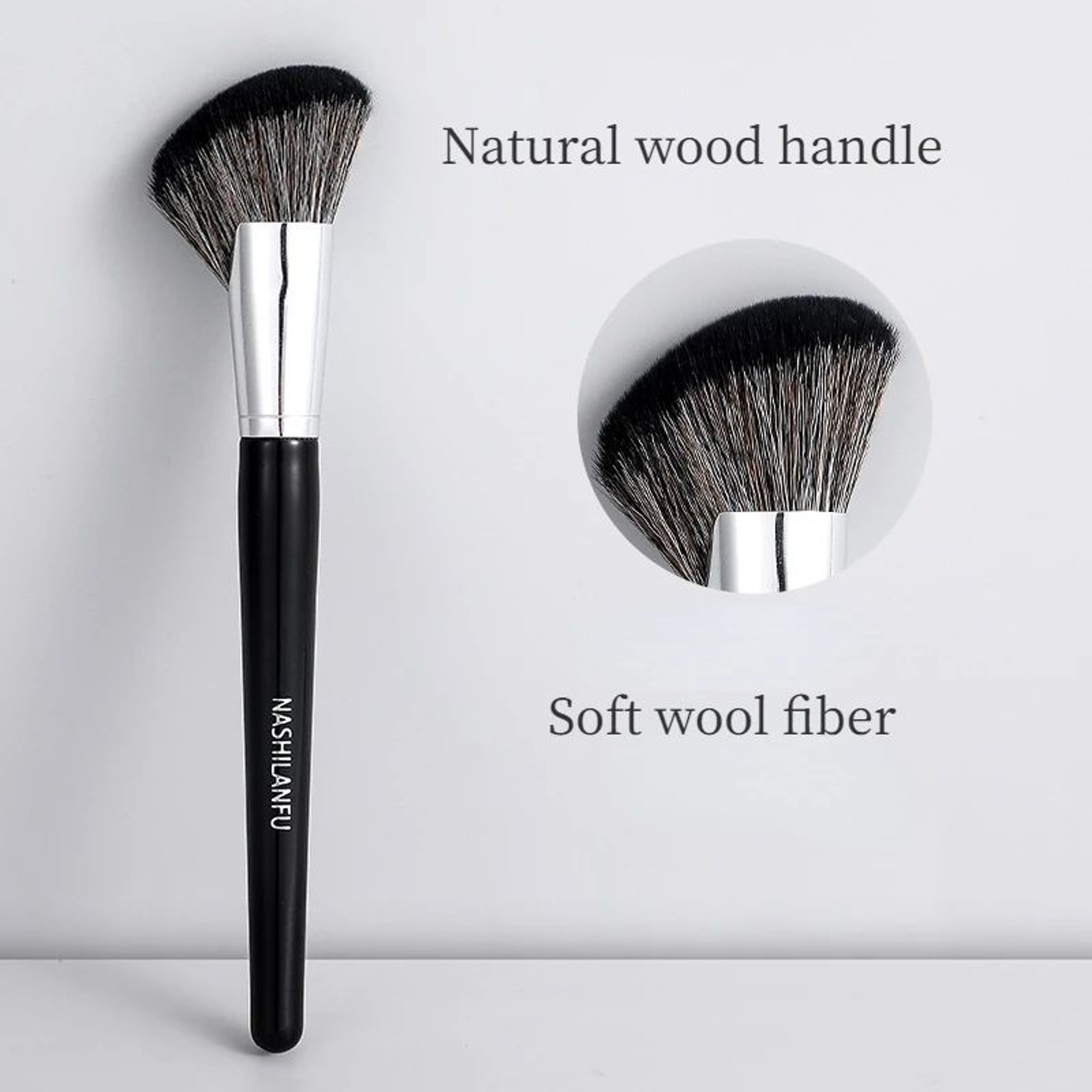 Large Angled Sculpting Brush For Contour Bronzer And Blush 1