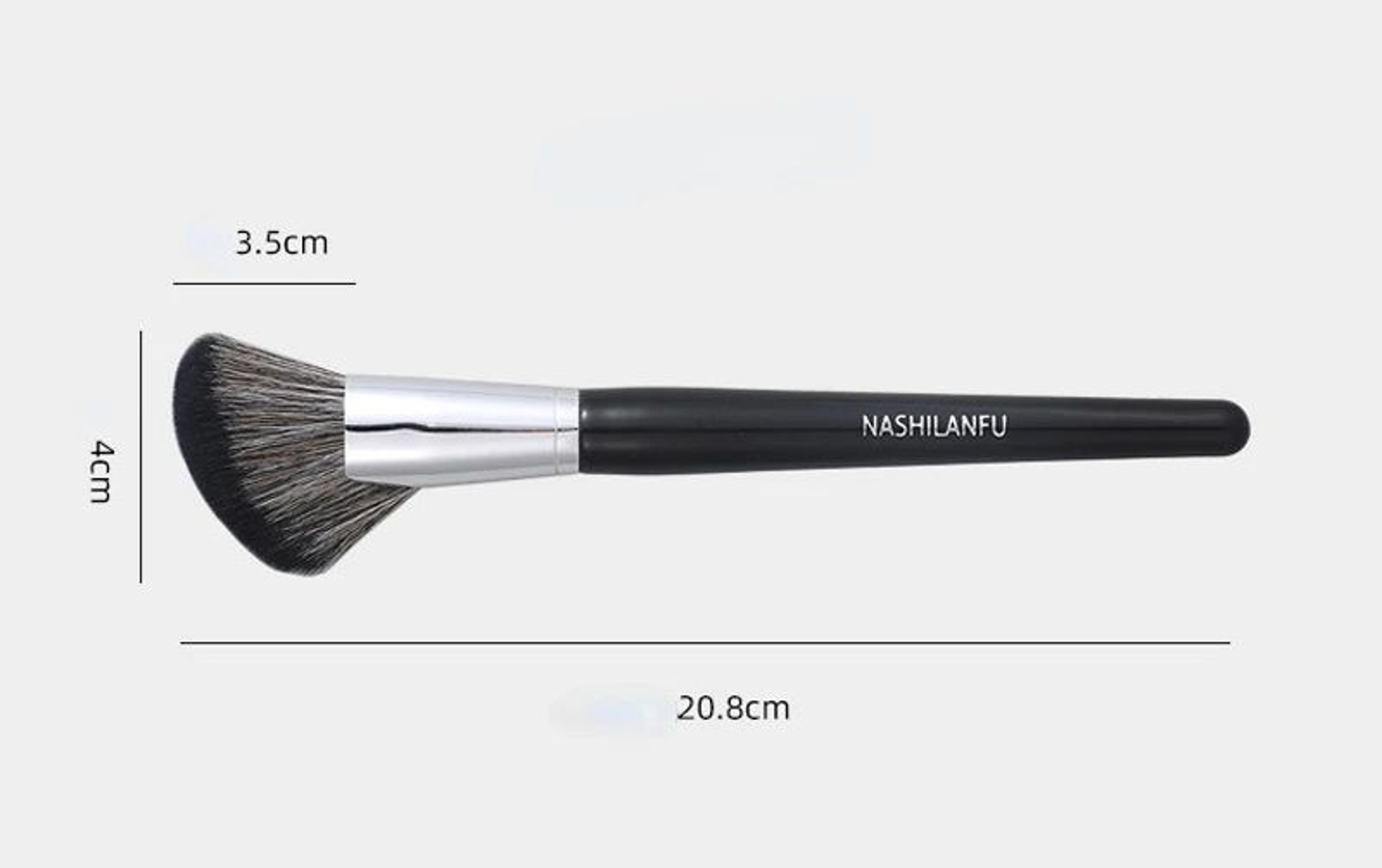 Large Angled Sculpting Brush For Contour Bronzer And Blush 7