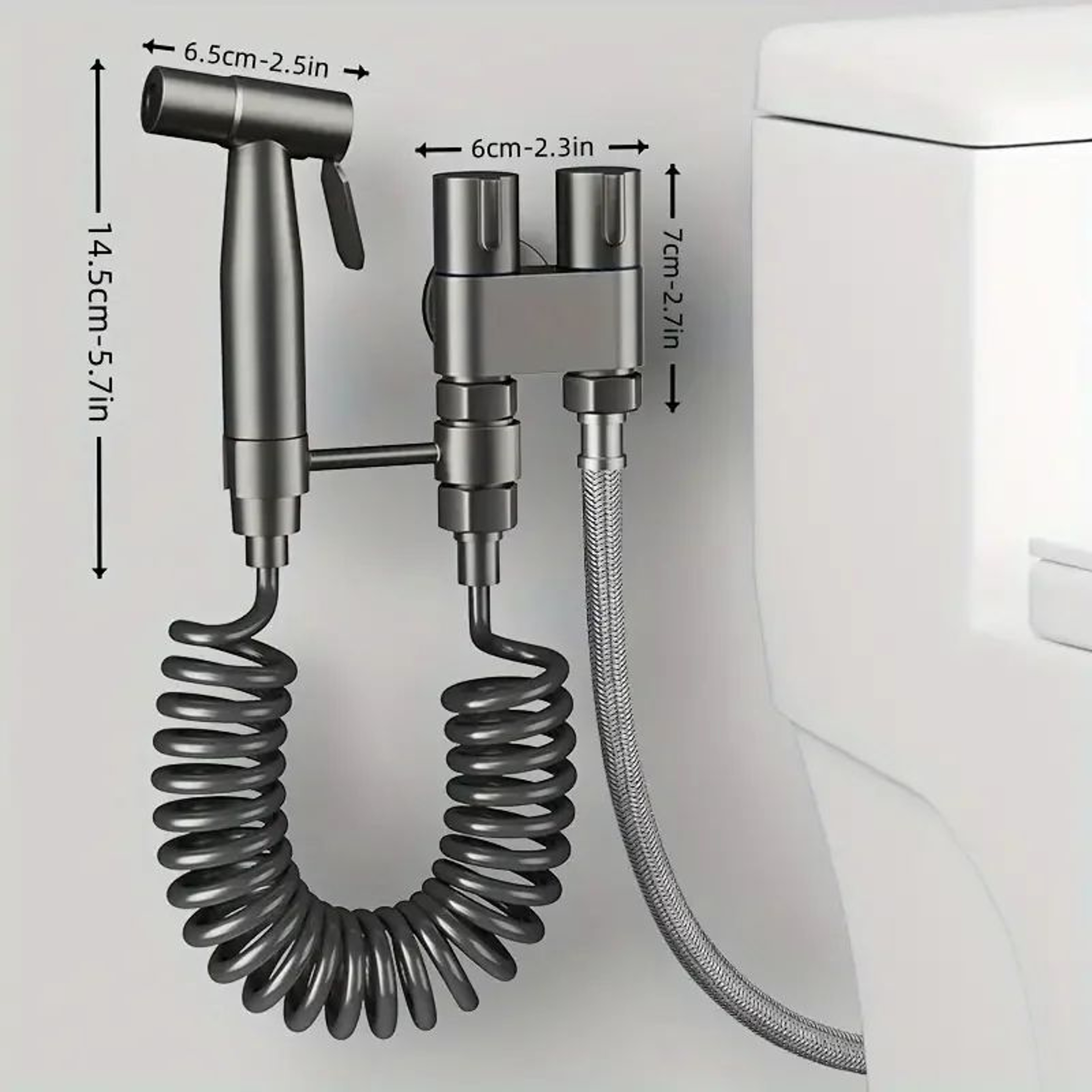 Stainless Steel Double Outlet Angle Valve For Bathroom And Washing Machine 5