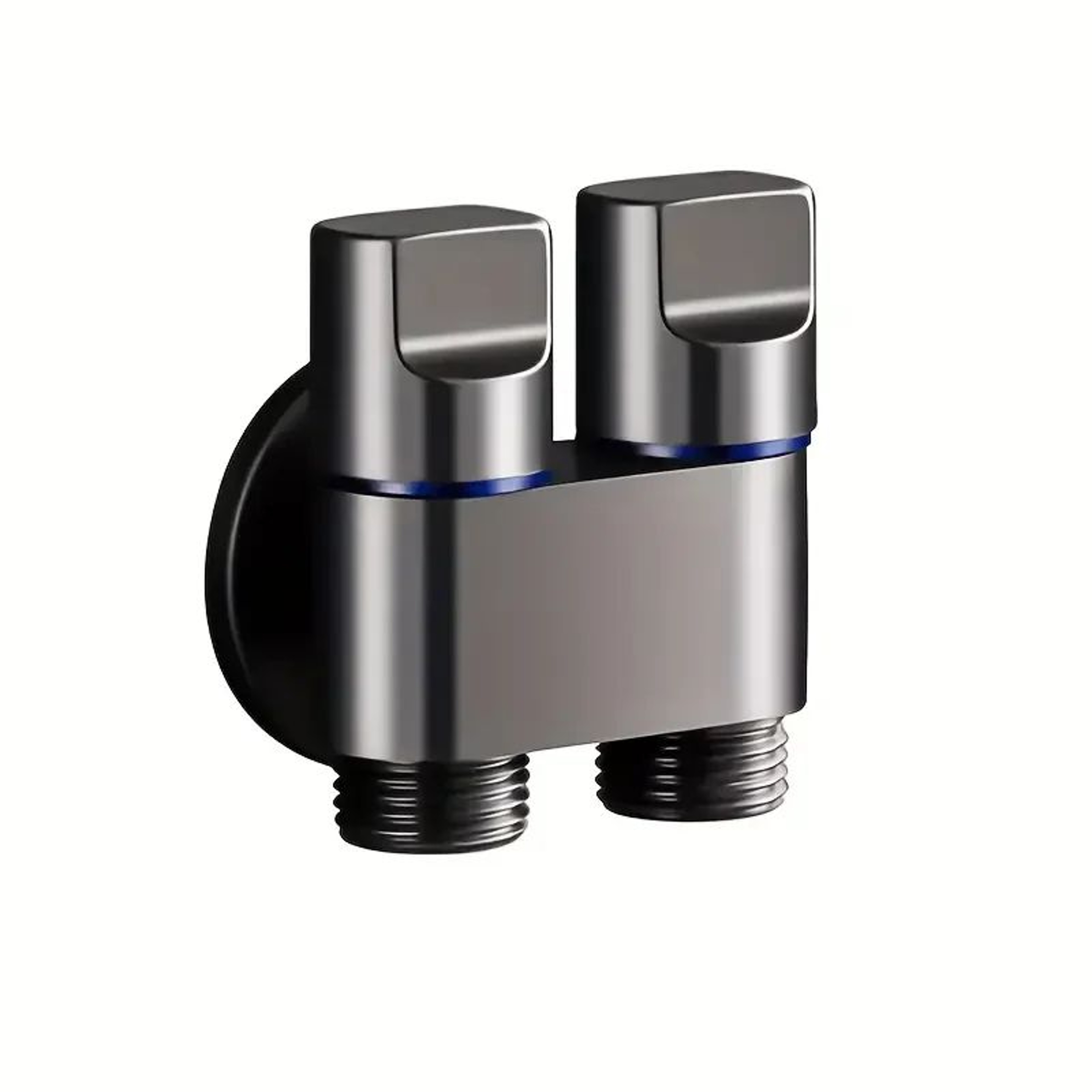 Stainless Steel Double Outlet Angle Valve For Bathroom And Washing Machine 21