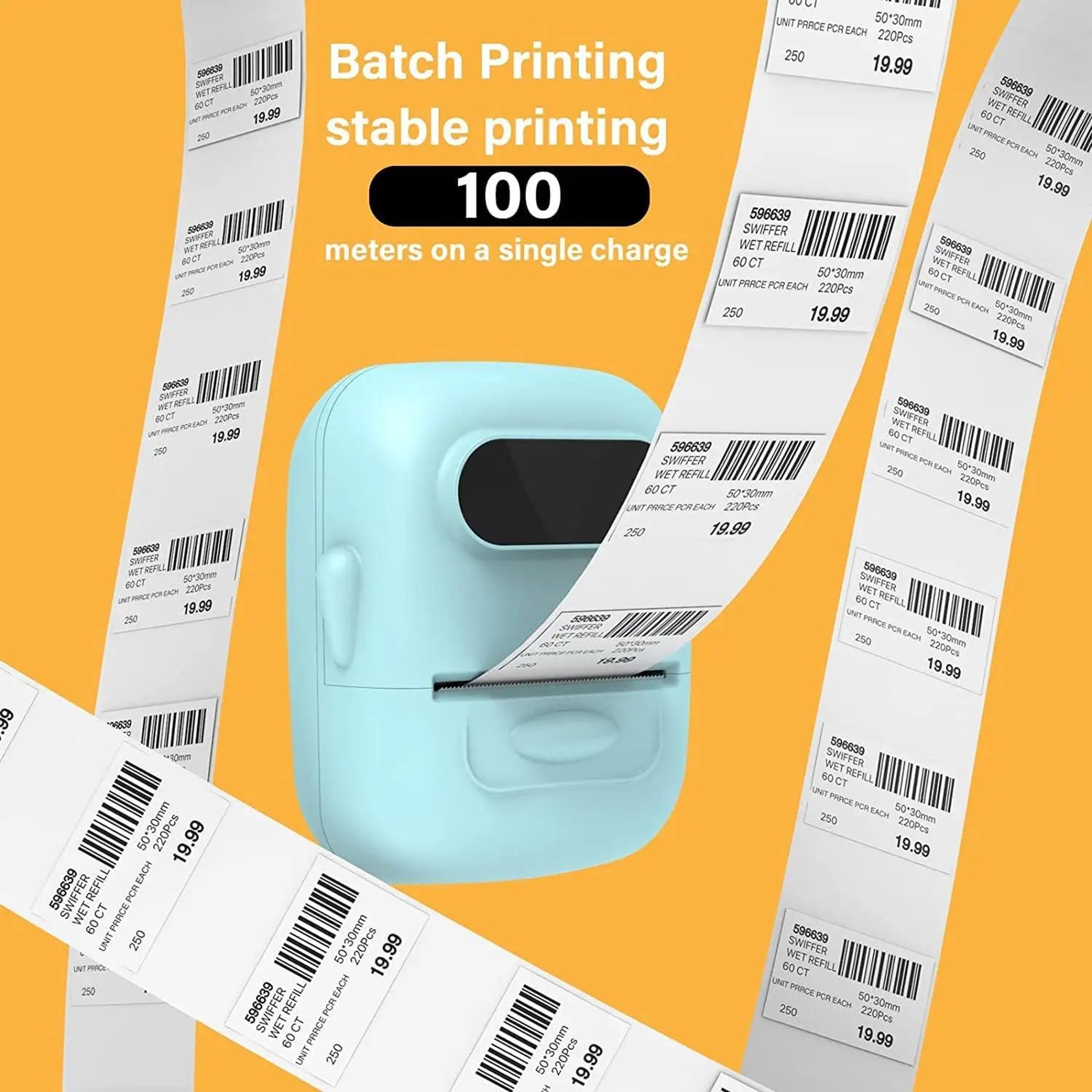 Marklife P50 Portable Bluetooth Thermal Label Printer For Home And Office 2