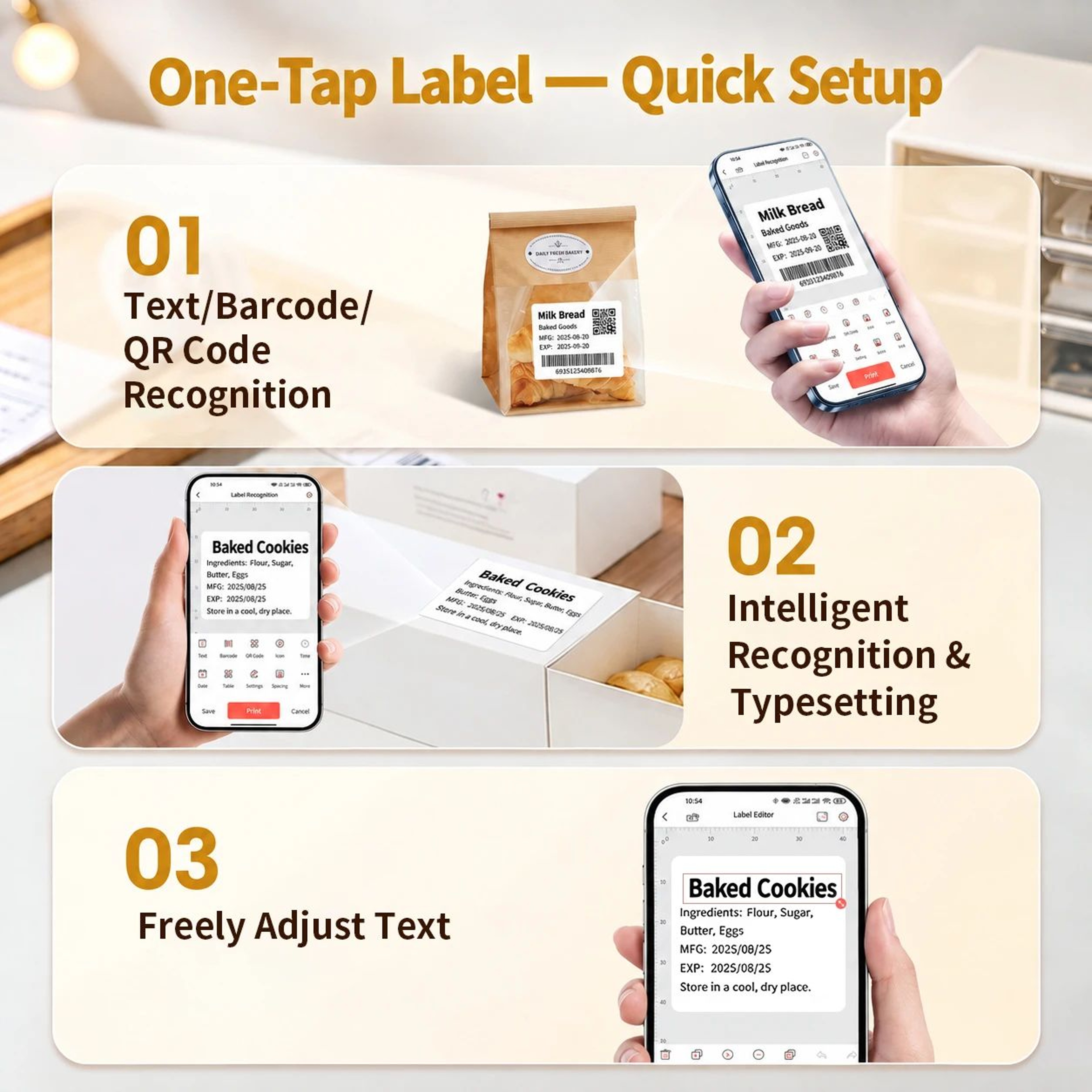 Marklife P50 Portable Bluetooth Thermal Label Printer For Home And Office 11