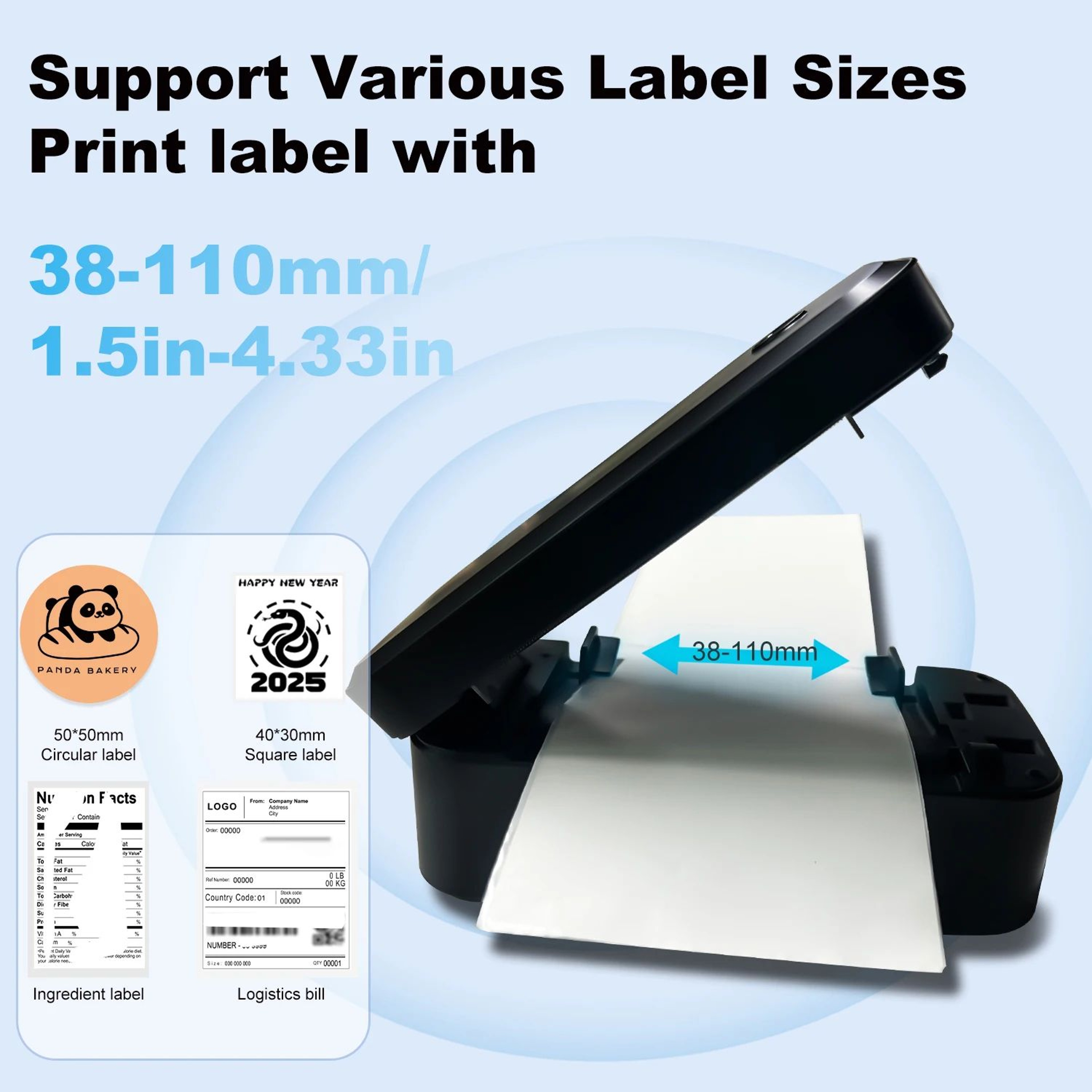 Marklife X4 Bluetooth Thermal Shipping Label Printer For 4x6 Labels 12