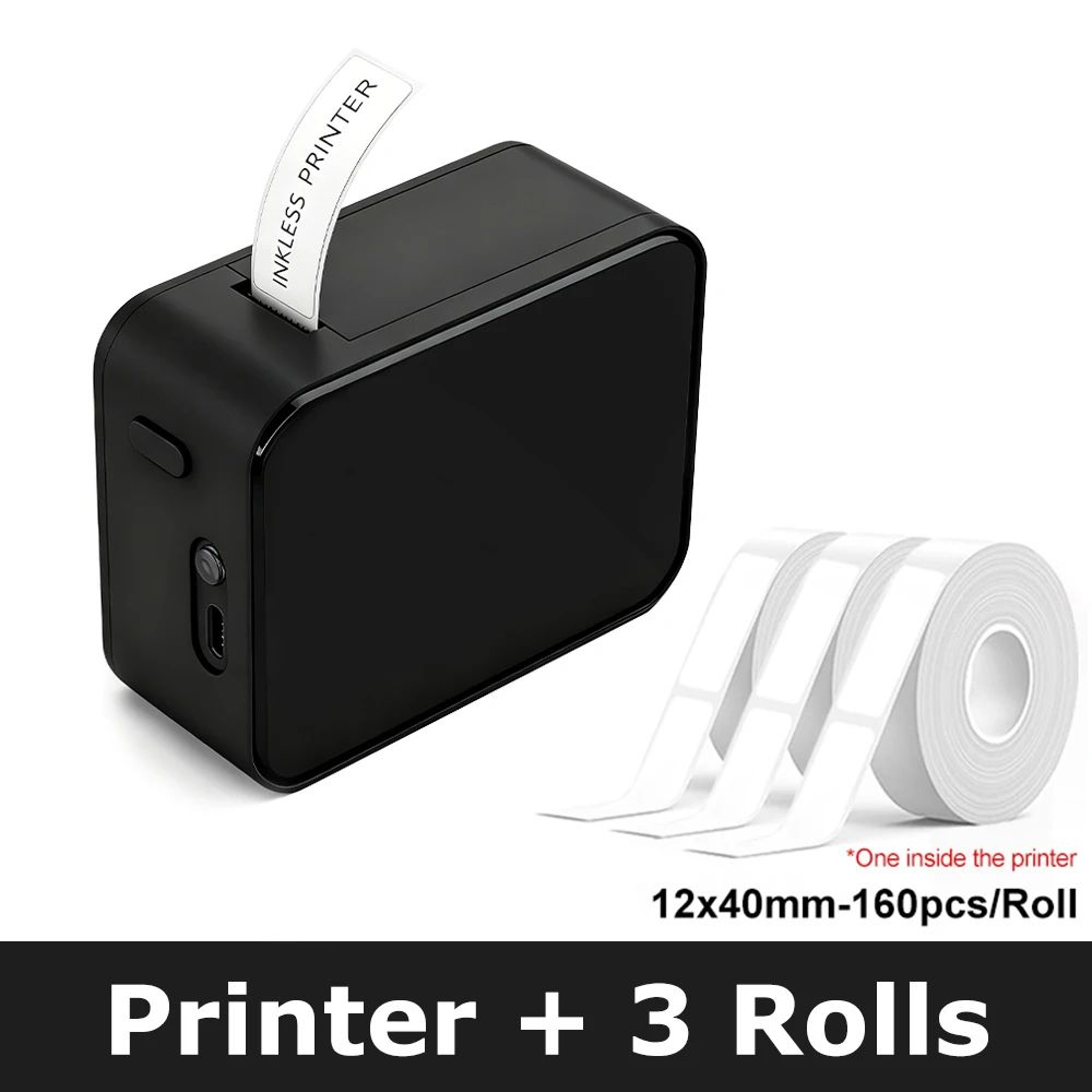 Marklife P15 Mini Portable Inkless Thermal Sticker Label Printer 17