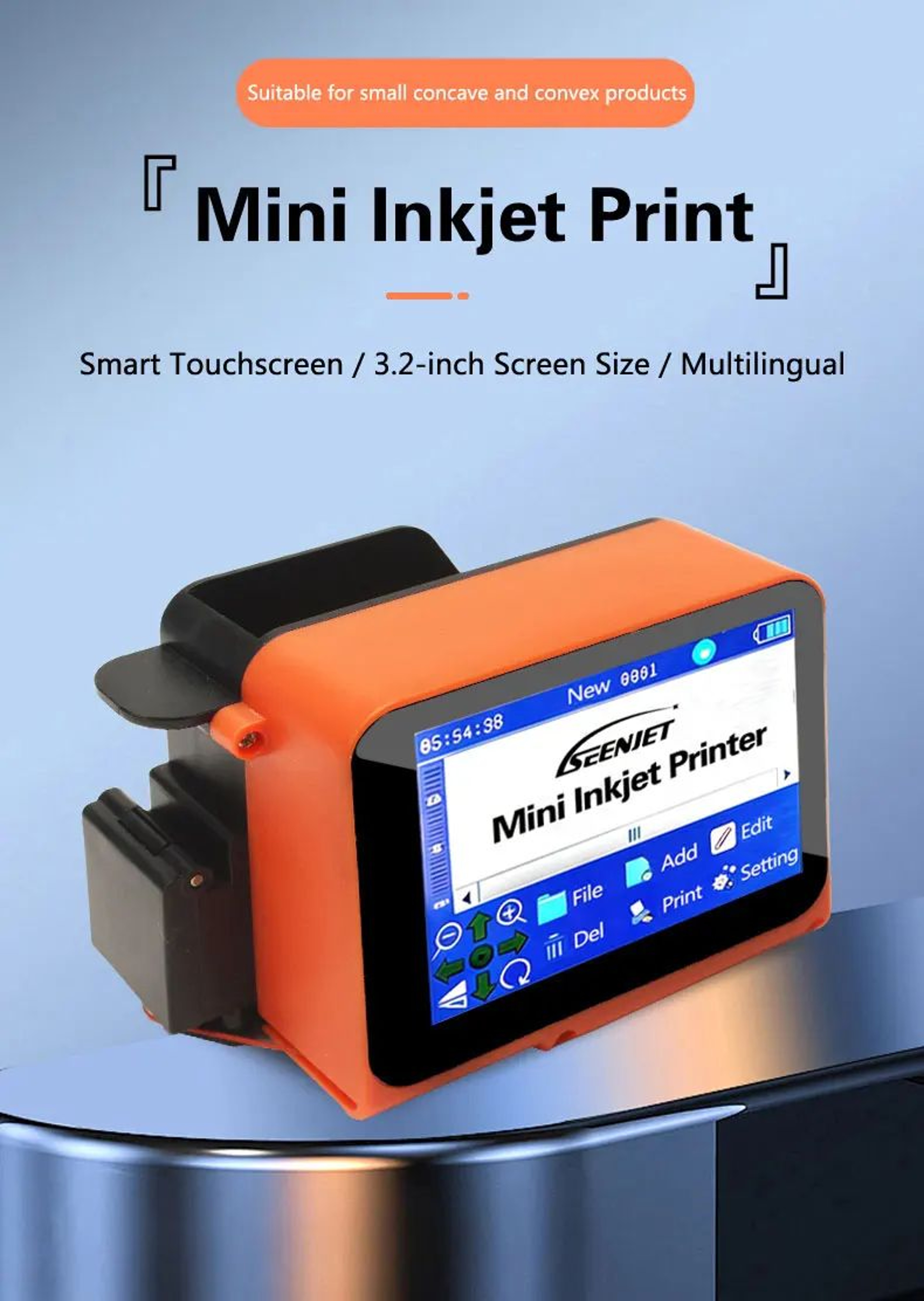 Mini Handheld Inkjet Printer For Expiry Dates Logos And QR Codes 7