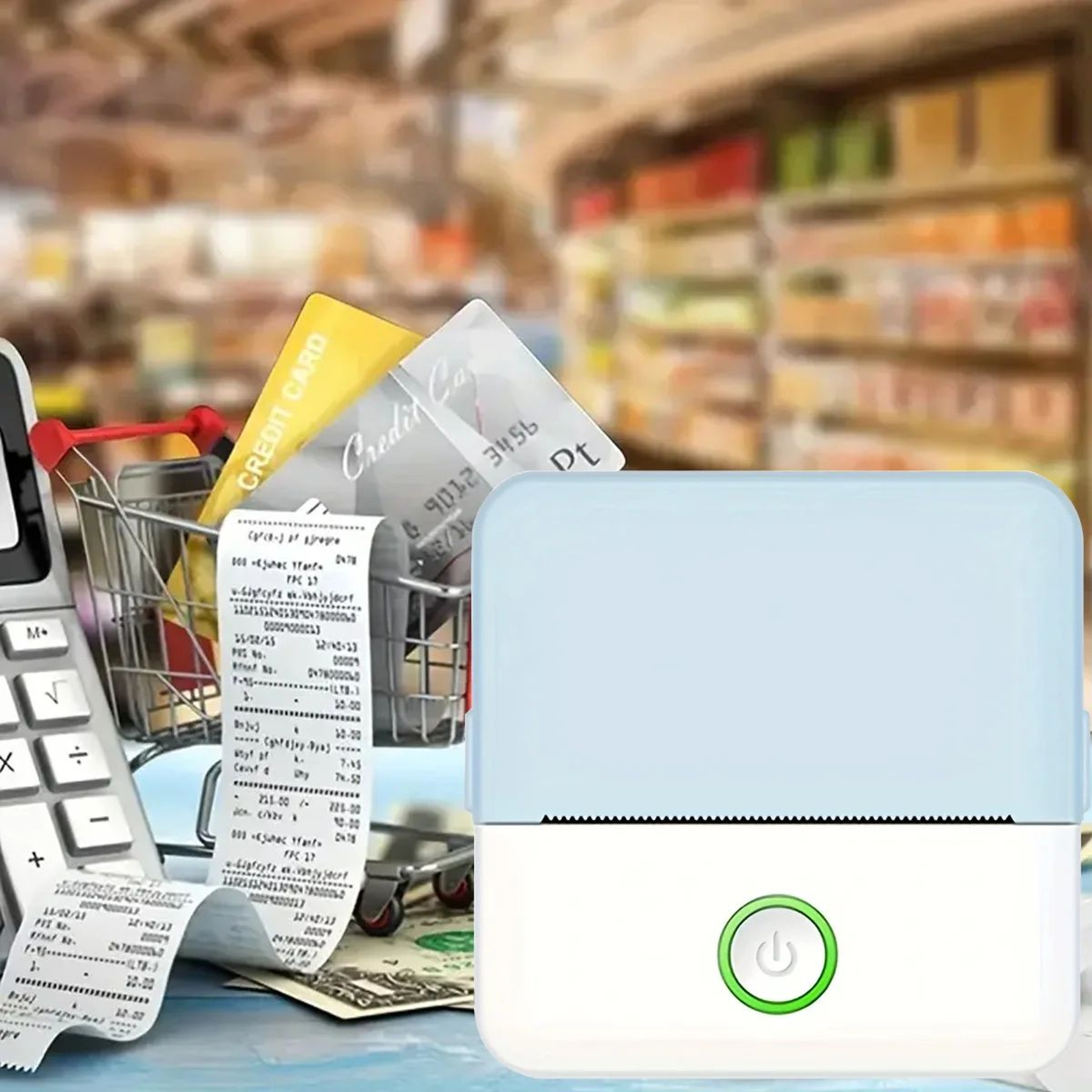 Mini Bluetooth Inkless Pocket Printer For Stickers And Journal Notes 12