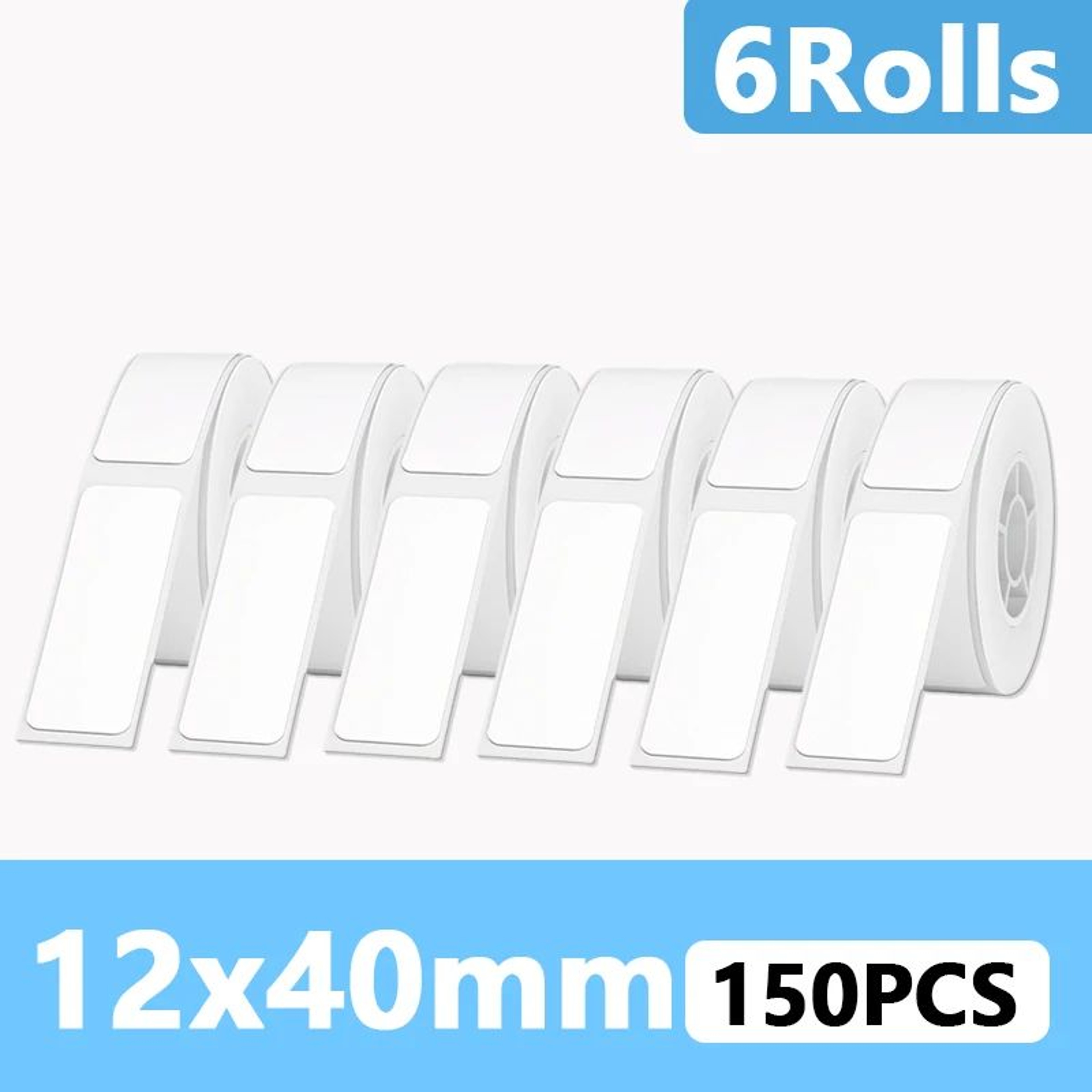 Marklife White Adhesive Thermal Label Rolls For Mini Printers 9
