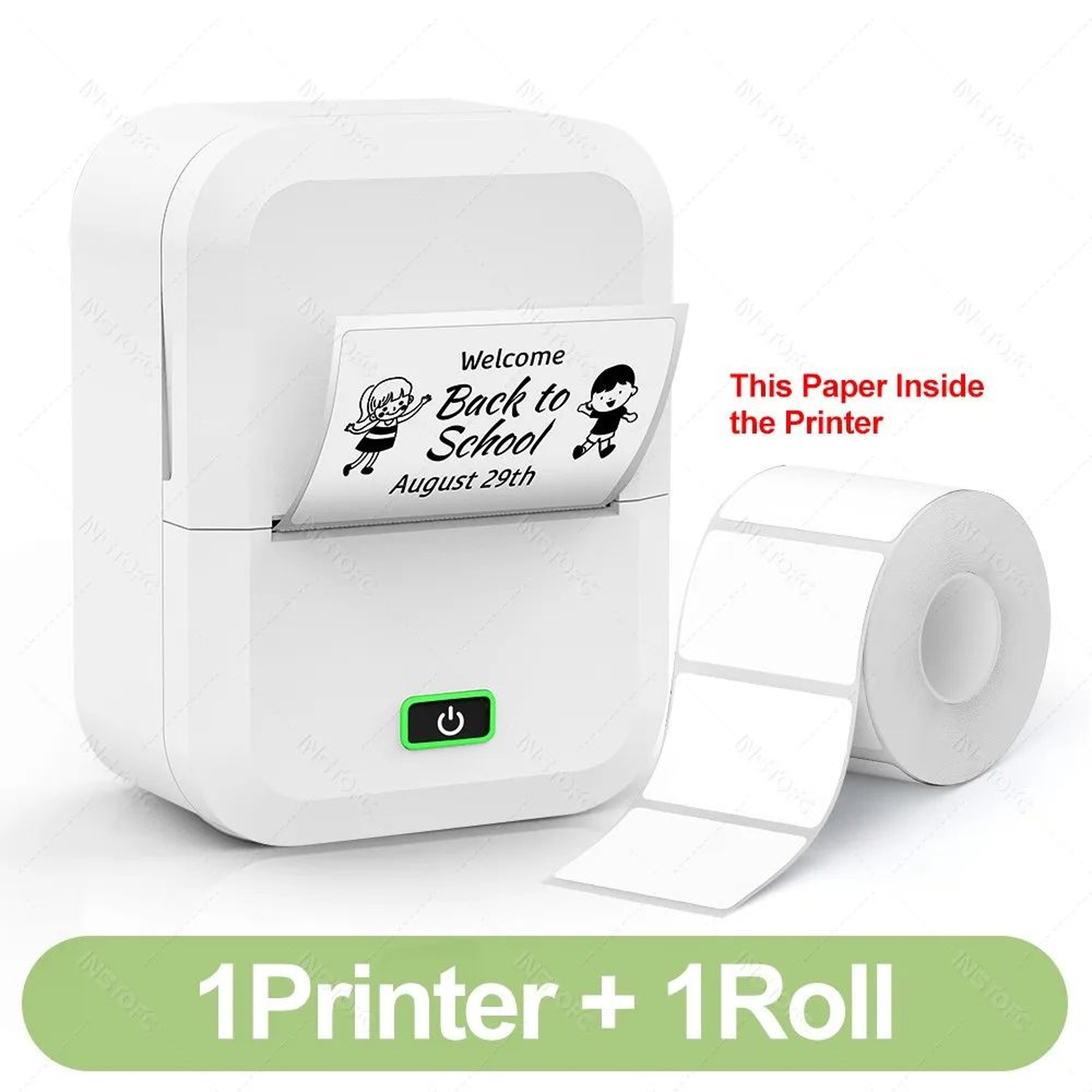Marklife X2 P50 Portable Thermal Label Maker With Sticker Paper Options 6