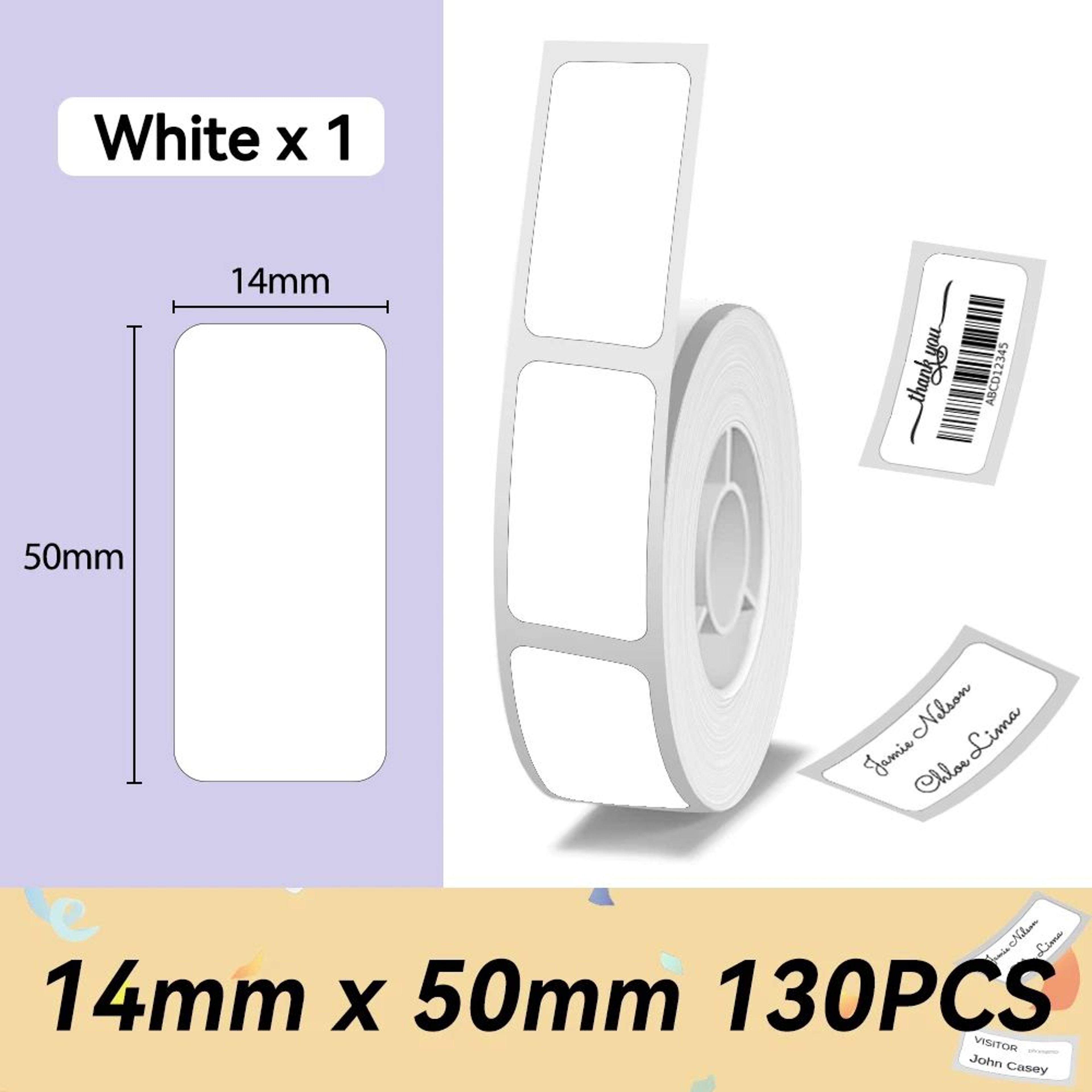 Label Sticker Refill Roll For Phomemo D30 And Q30 Printers 13