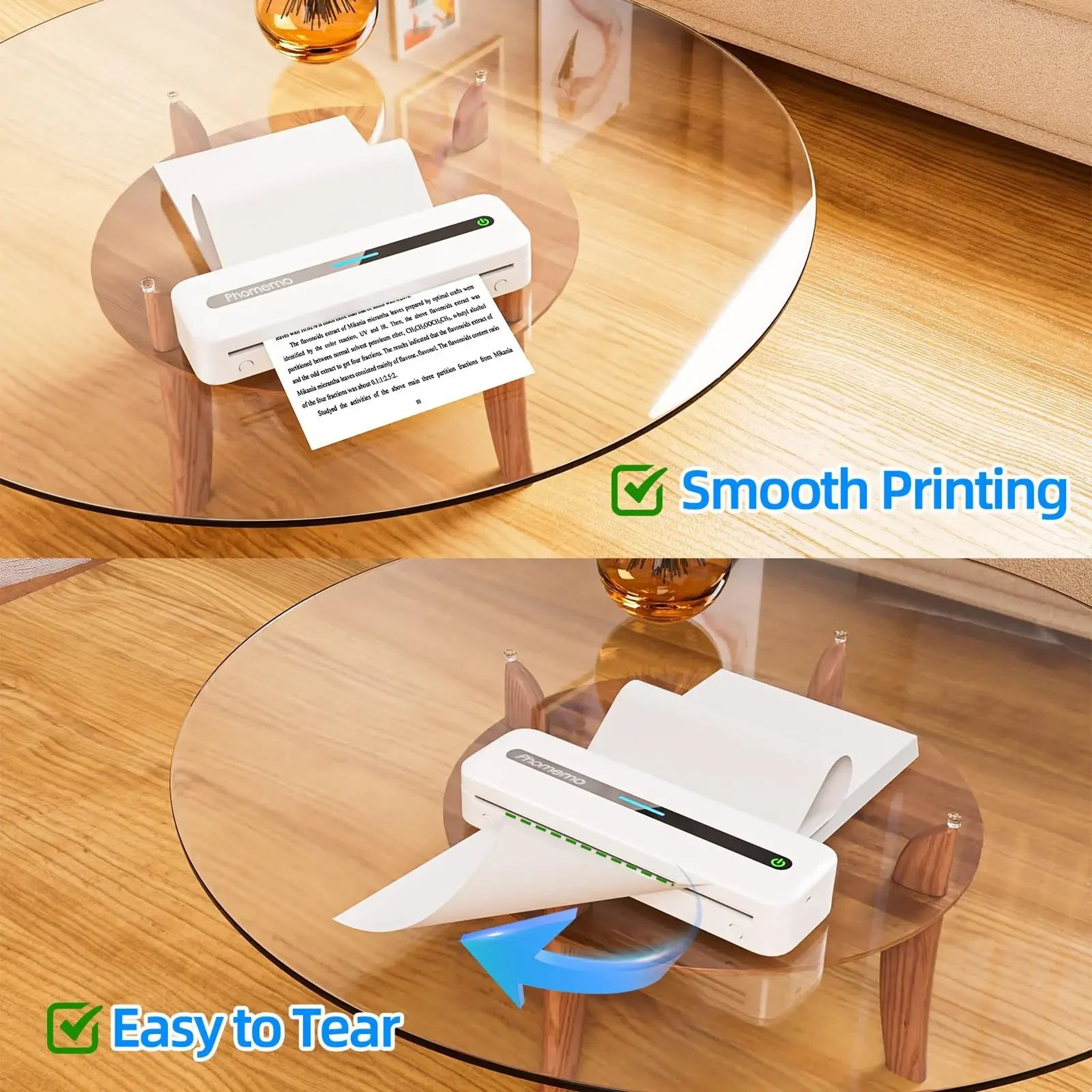 Phomemo A4 Letter Thermal Paper 2 Rolls For Portable Printers 14