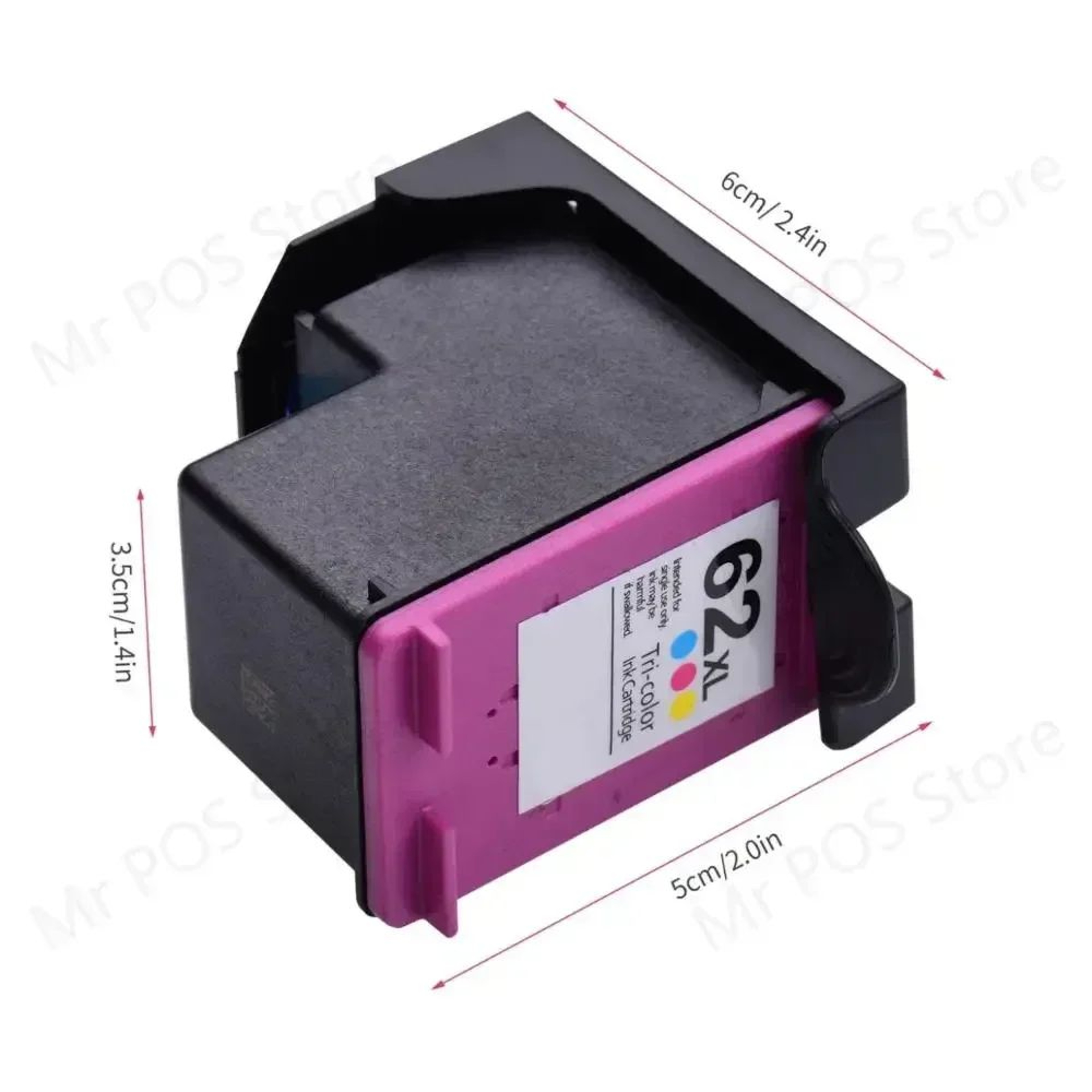 Kongten Mbrush Replacement Ink Cartridge In Black Or Brown 3