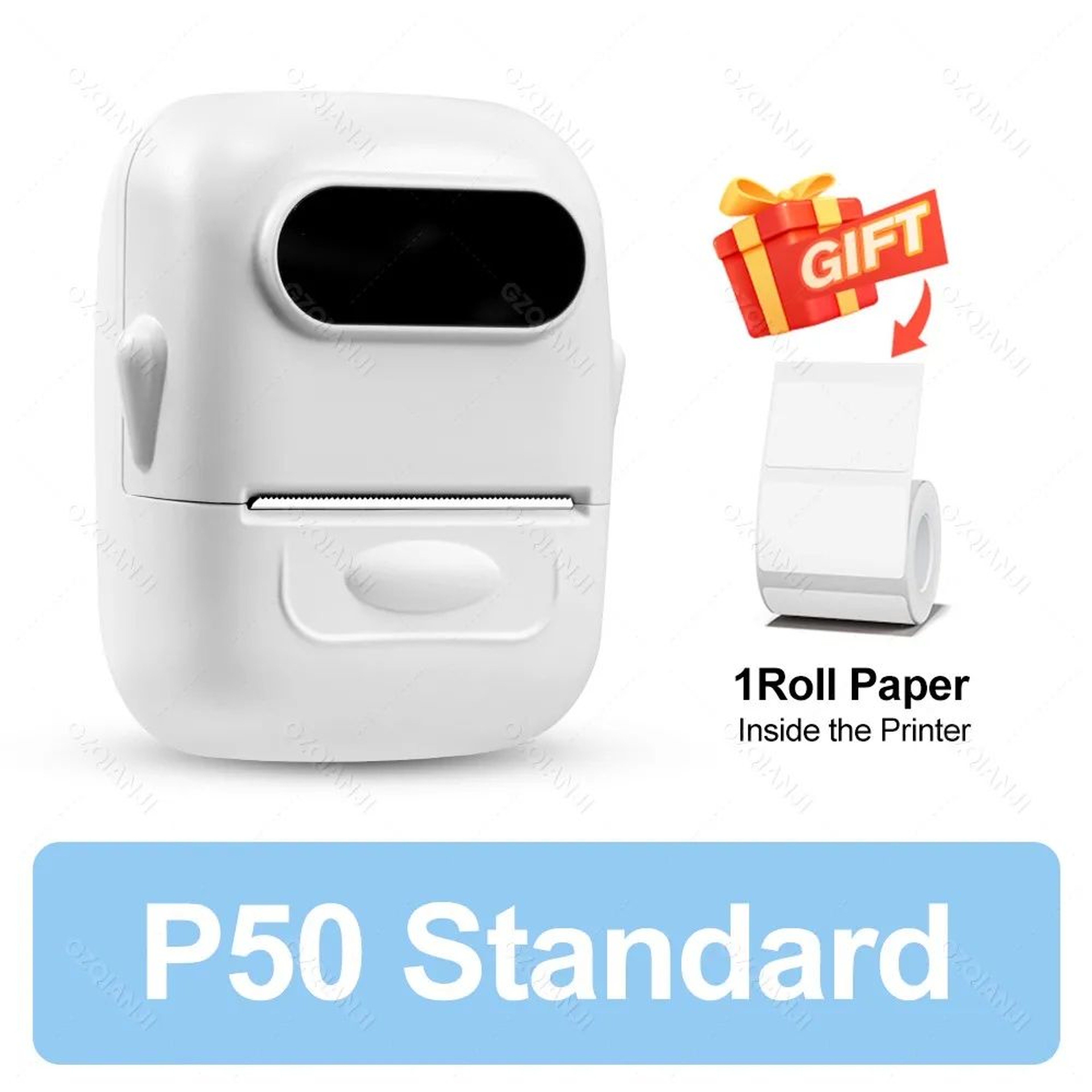 Marklife P50 Portable Wireless Inkless Sticker Label Printer 12