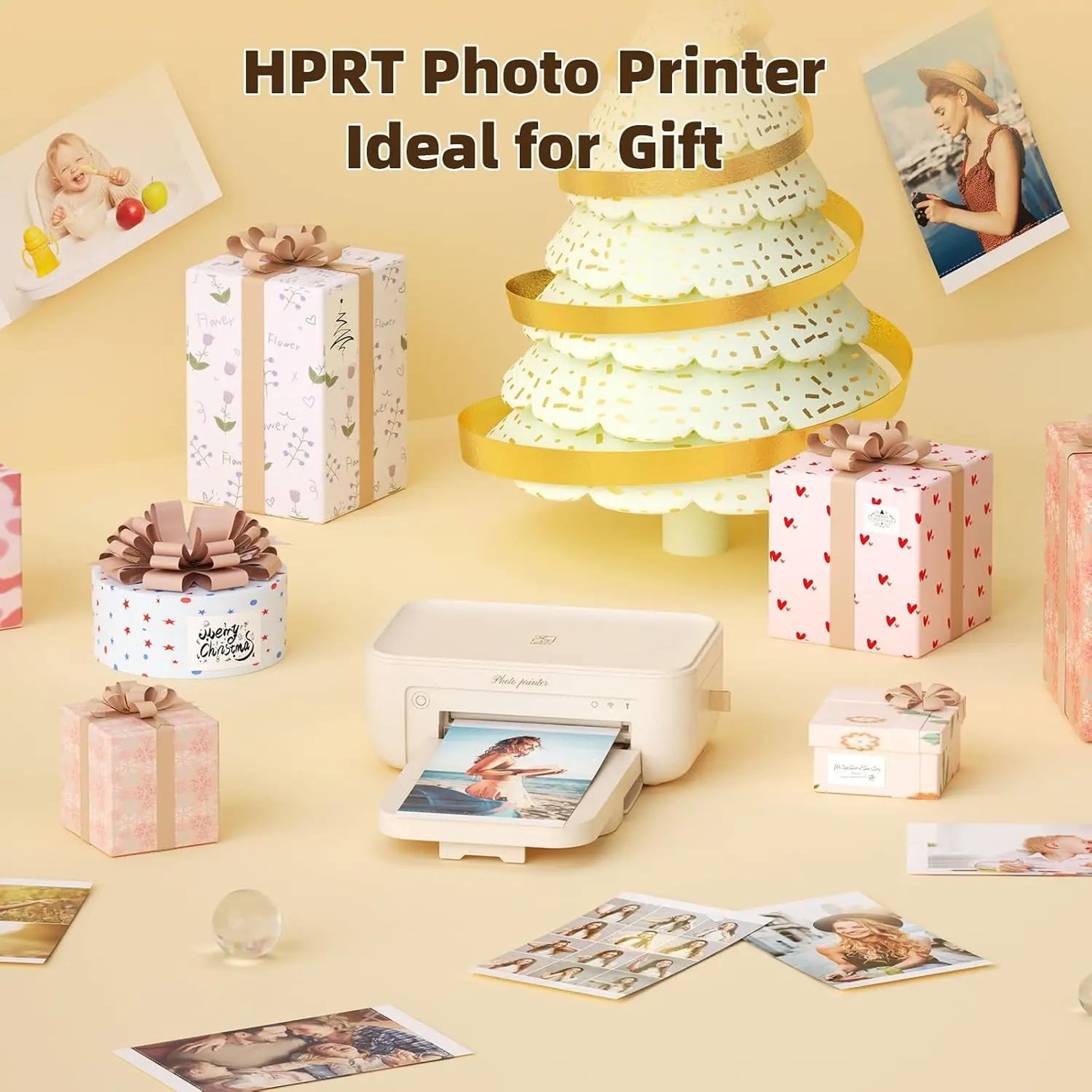 CP4000 Portable Full Color Photo Printer 300dpi For 4x6 Inch Prints 7