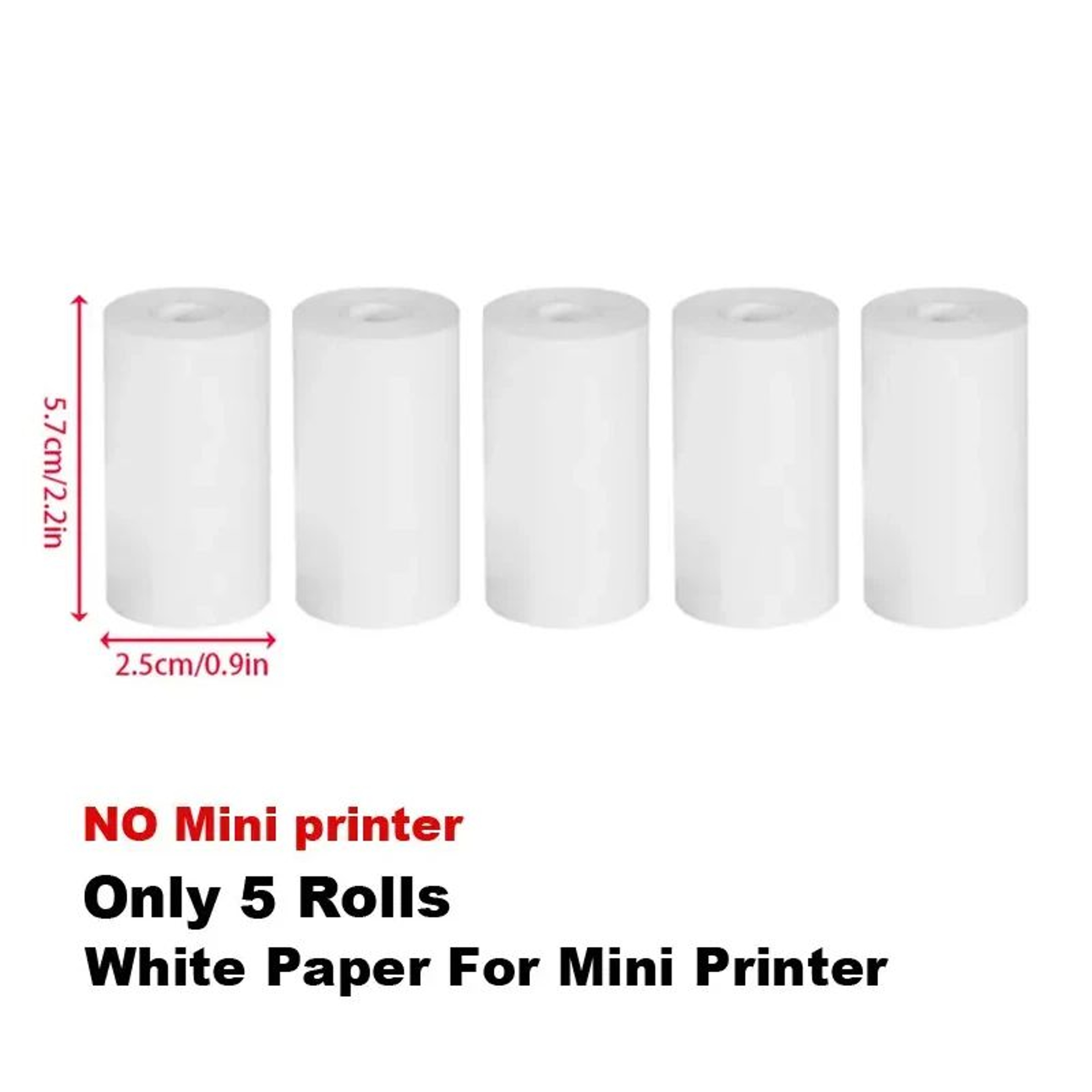 Mini Wireless Inkless Pocket Printer For Photos Stickers And Labels 12