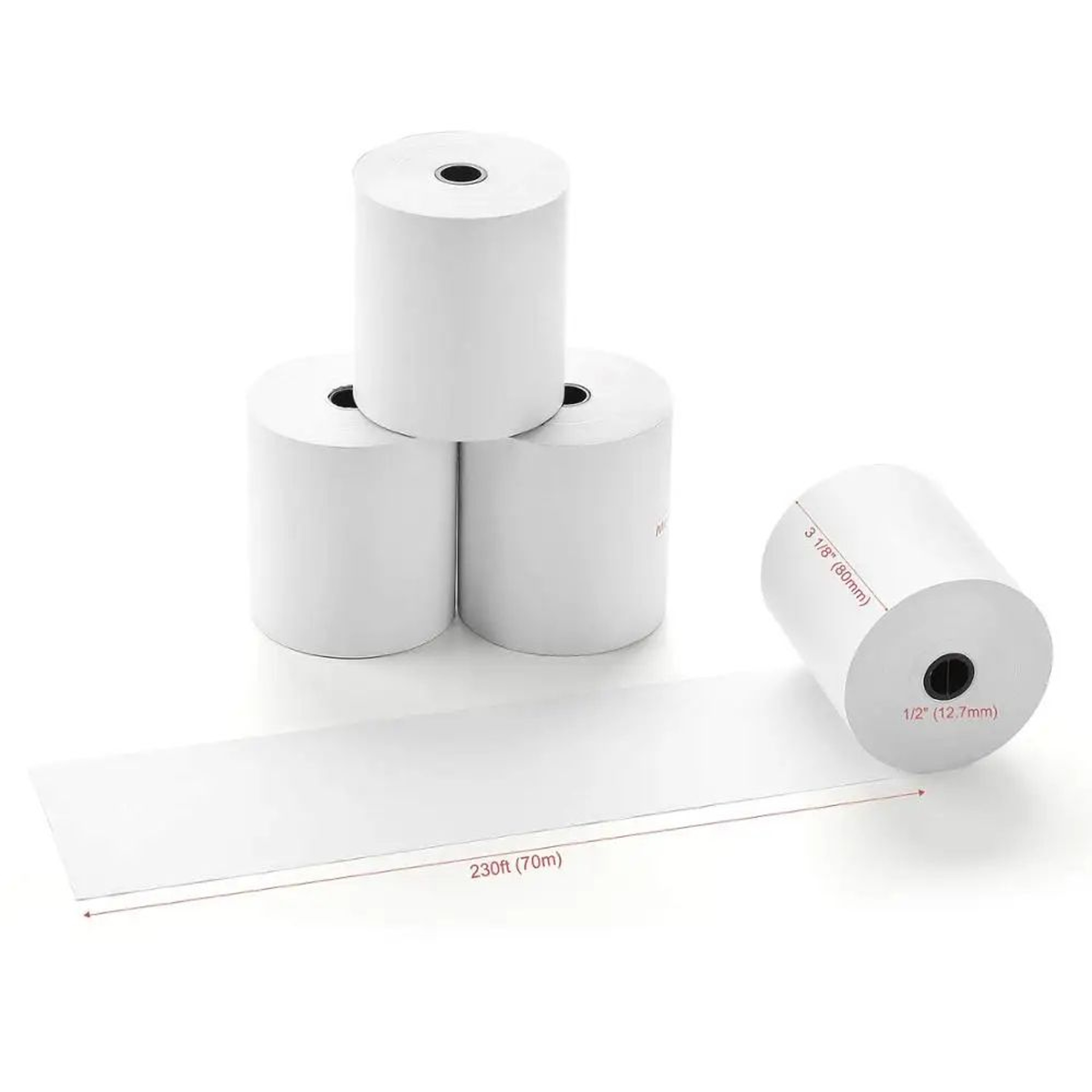 NETUM Thermal Receipt Paper Rolls 58mm Or 80mm Pack Of 10 0